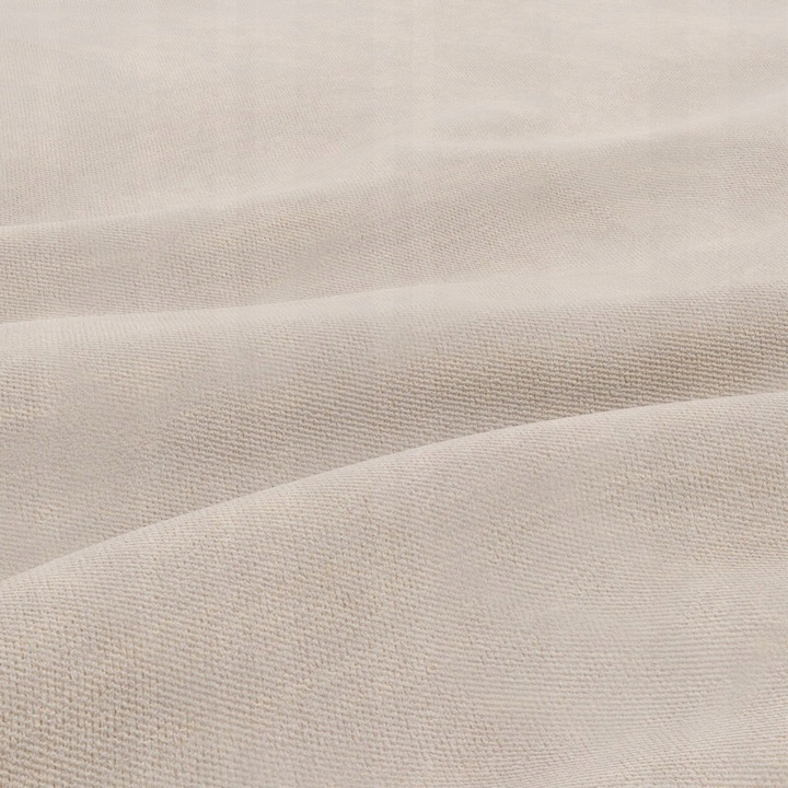 PUFA RIGATTO BEŻOWA Pojemnik Podnóżek PUF KRONOS VELVET