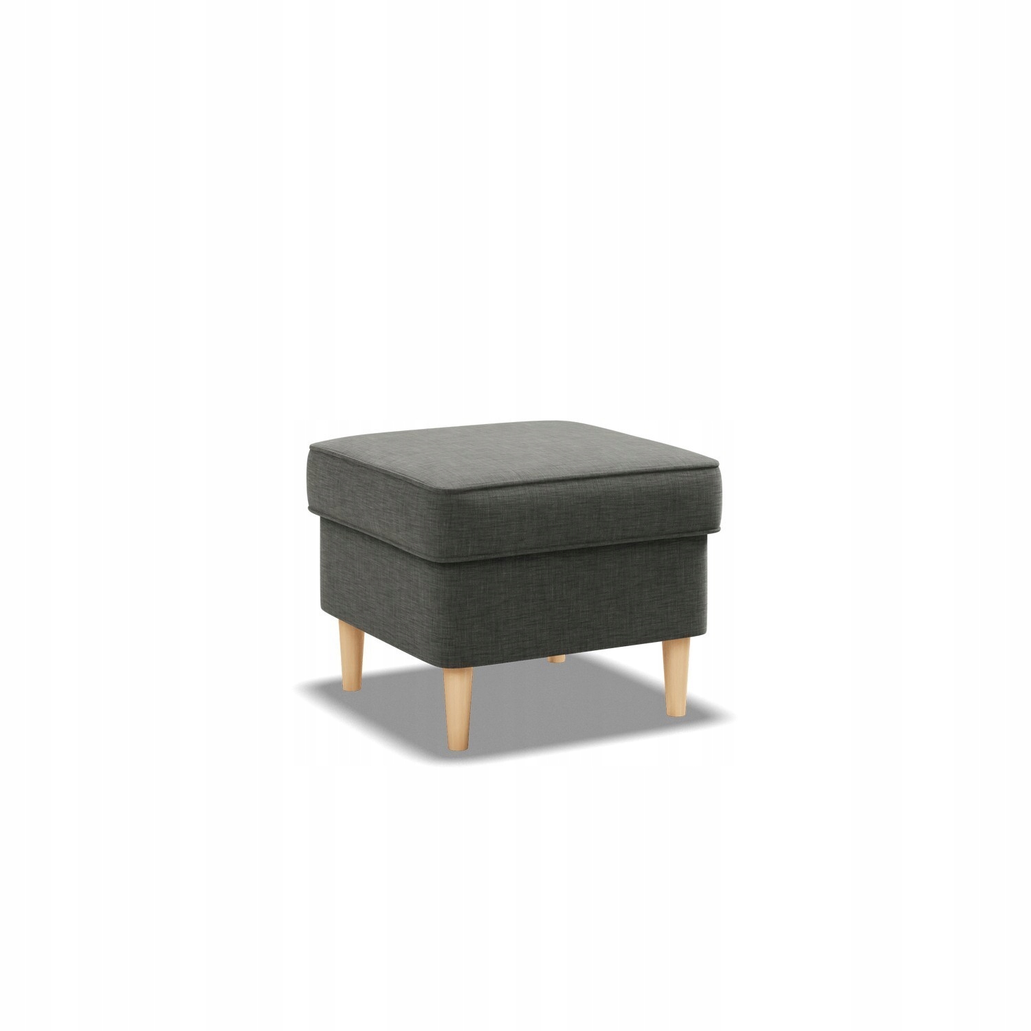 PUFA PODNÓŻEK CIEMNY SZARY do Fotela USZAK 50x50 PUF