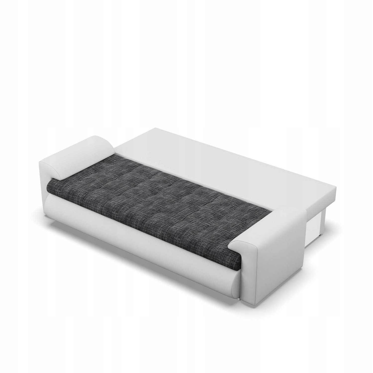 KANAPA FORESTA PLECIONKA BIAŁY POPIEL Rozkładana Wygodna Funkcja Spania