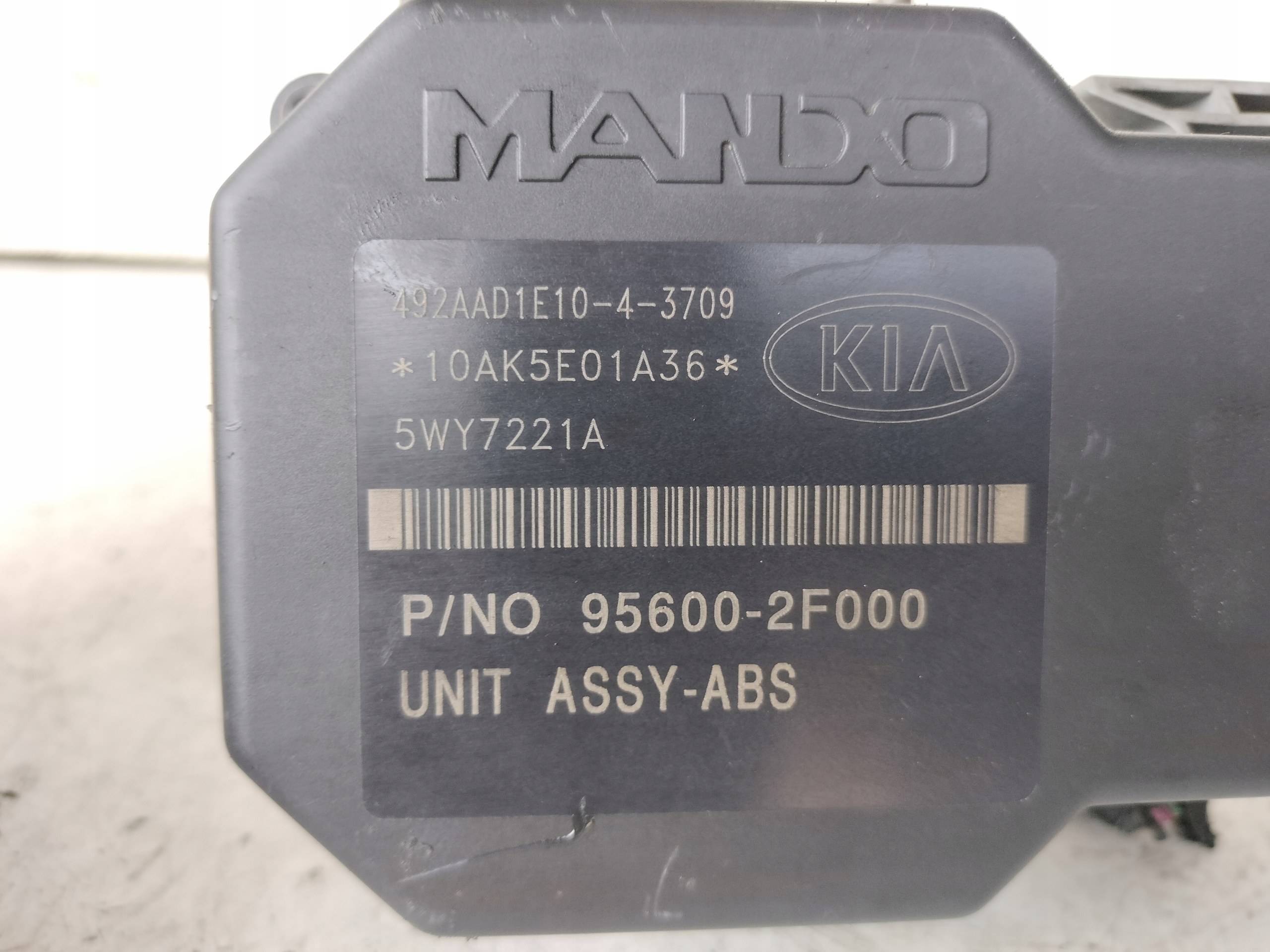 KIA CERATO I POMPA HAMULCOWA ABS 95600-2F000 - zdjęcie 6