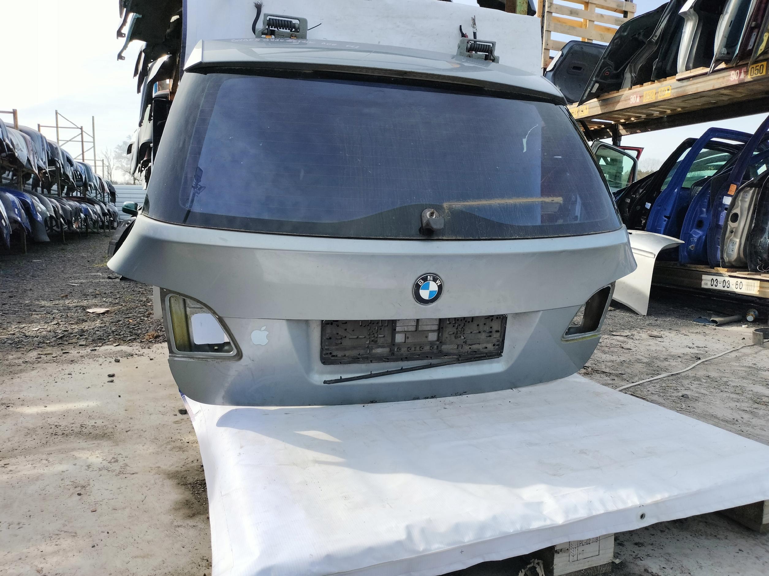 Dodatkowe zdjęcie używanej części: BMW E61 KOMBI TOURING KLAPA BAGAŻNIKA SILBERGRAU METALIC