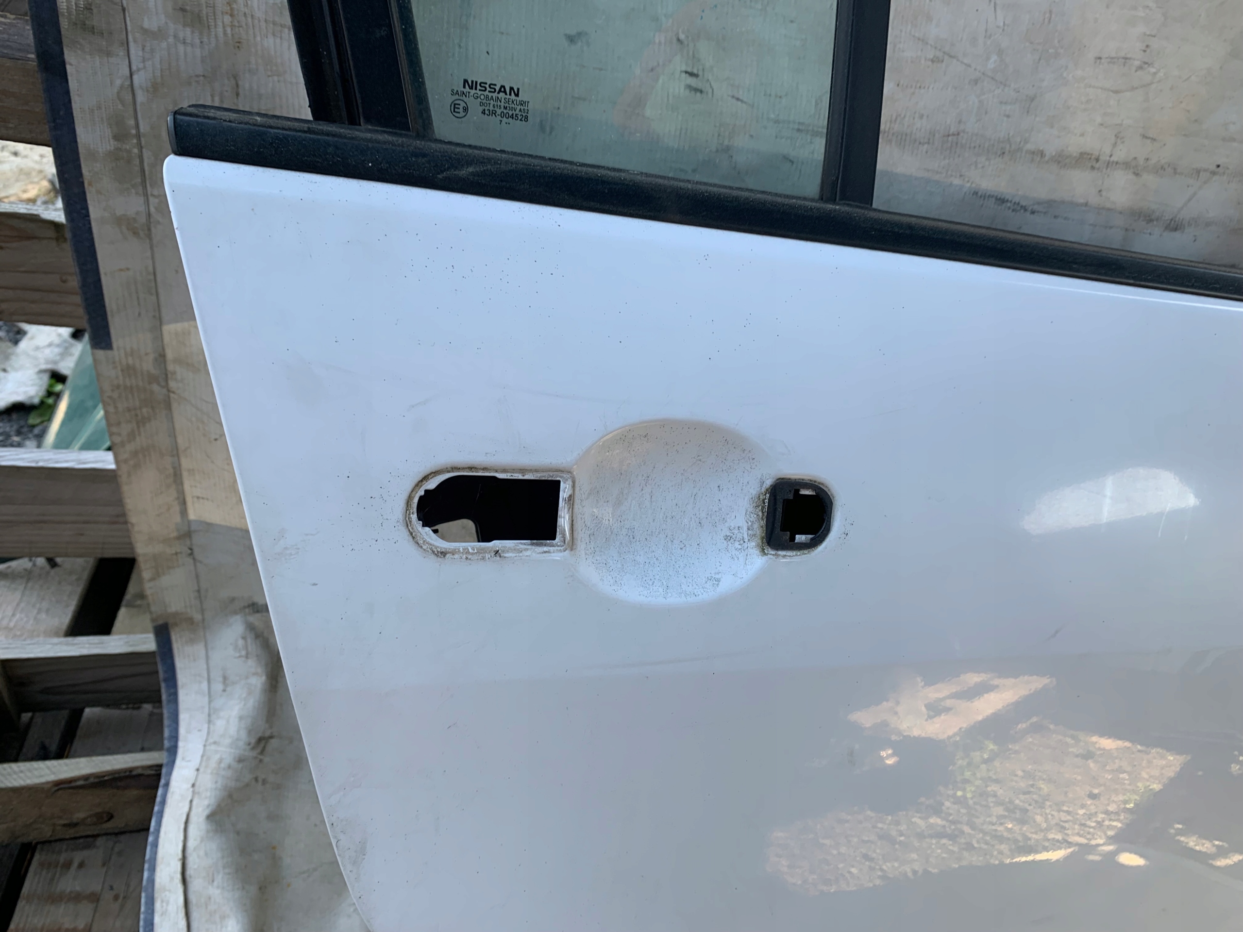 NISSAN TIIDA DRZWI PRAWY TYŁ Q11 - zdjęcie 9