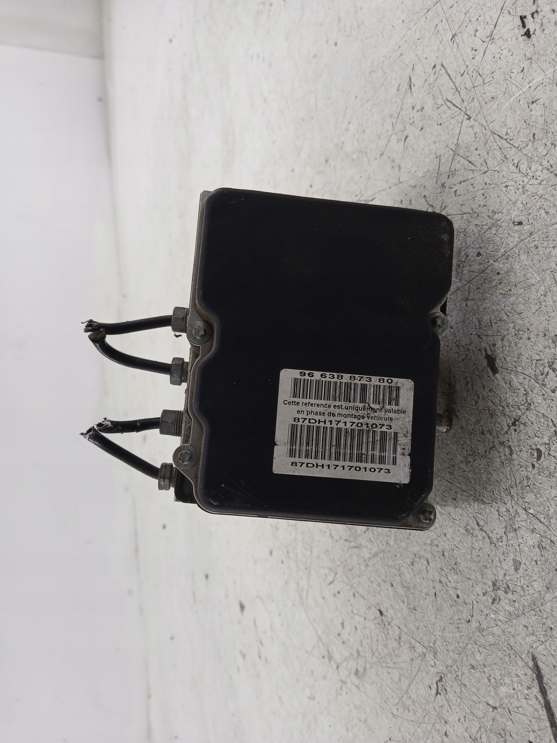 PEUGEOT 407 POMPA HAMULCOWA ABS 9663887380 0265950658 - zdjęcie 7