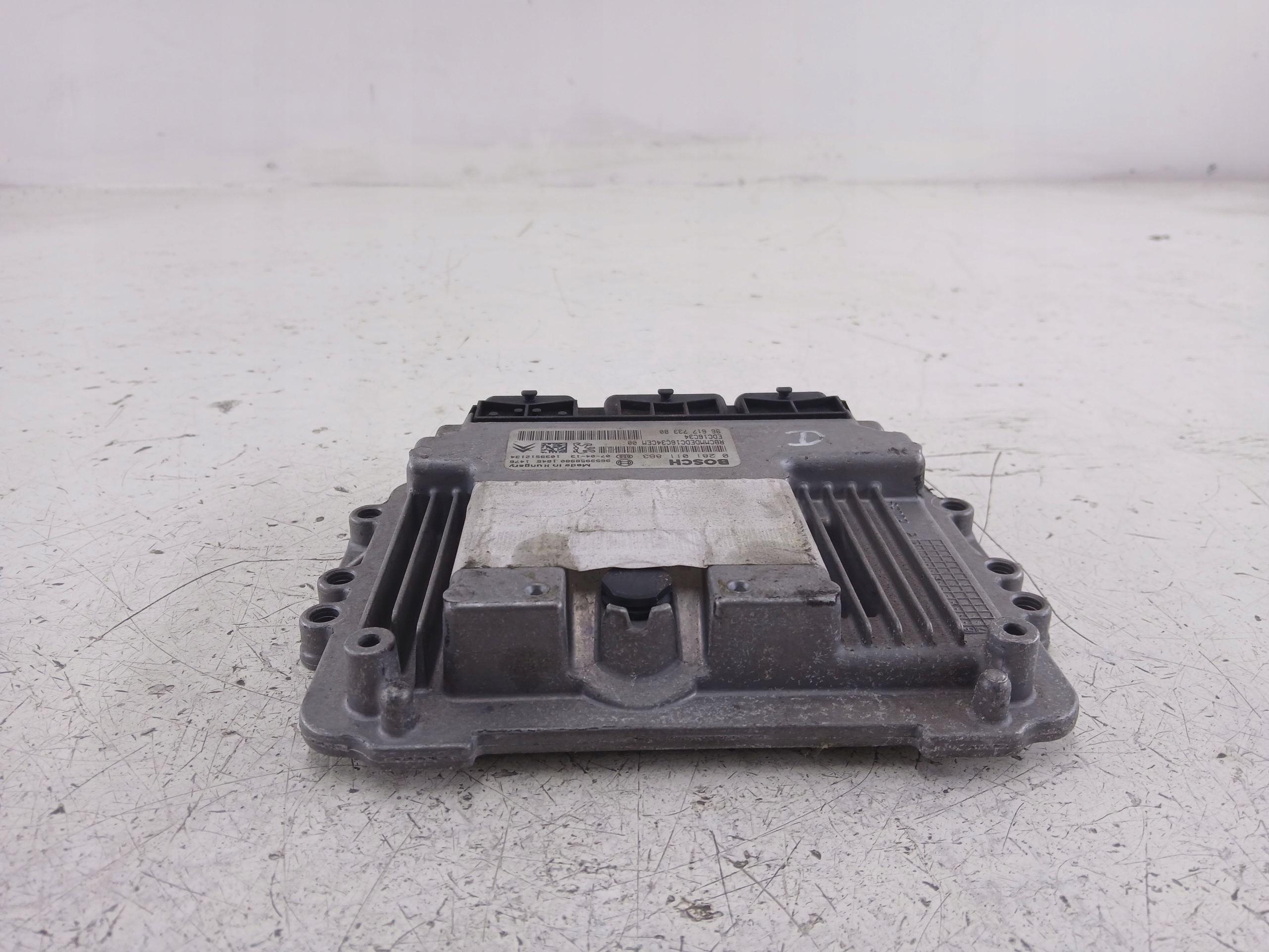 CITROEN C4 I 1.6 HDI STEROWNIK SILNIKA 9661773380 - zdjęcie 5