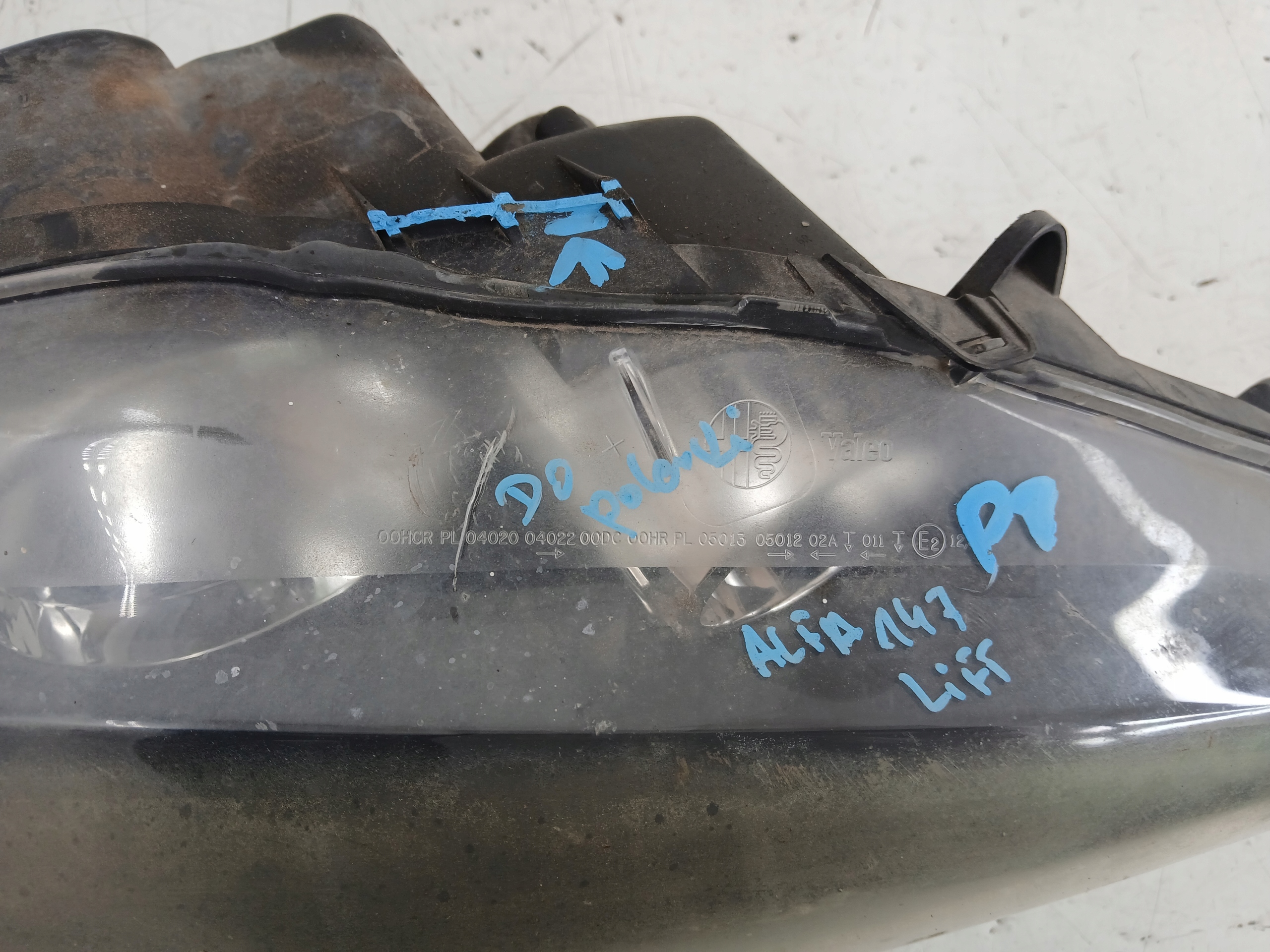 ALFA ROMEO 147 LIFT LAMPA PRAWA PRZÓD DO POLERKI - zdjęcie 5