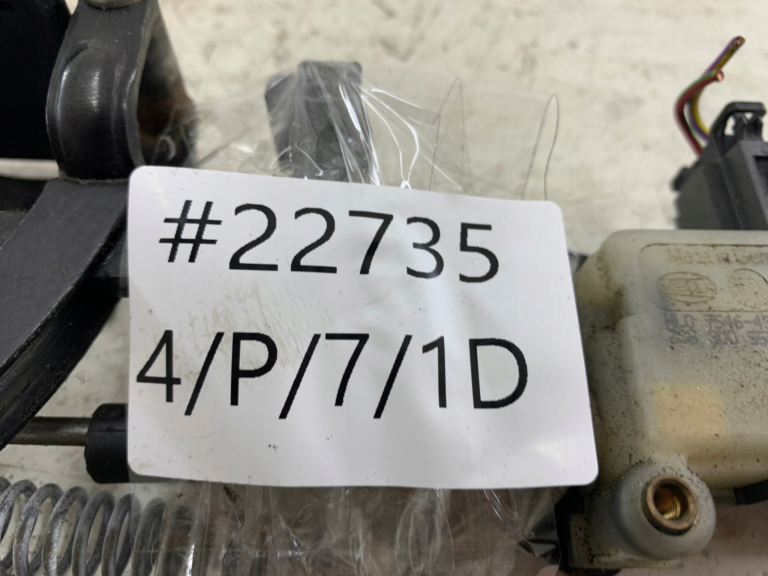 VW PHAETON I RYGIEL ZAMEK KLAPY BAGAŻNIKA 3D0959781 - zdjęcie 7