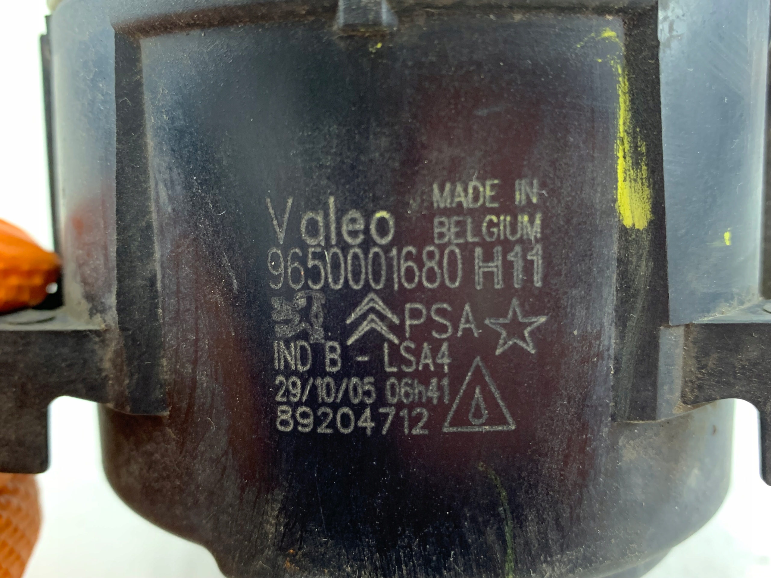 Dodatkowe zdjęcie używanej części: CITROEN XSARA PICASSO HALOGEN HALOGEN PRAWY 9650001680