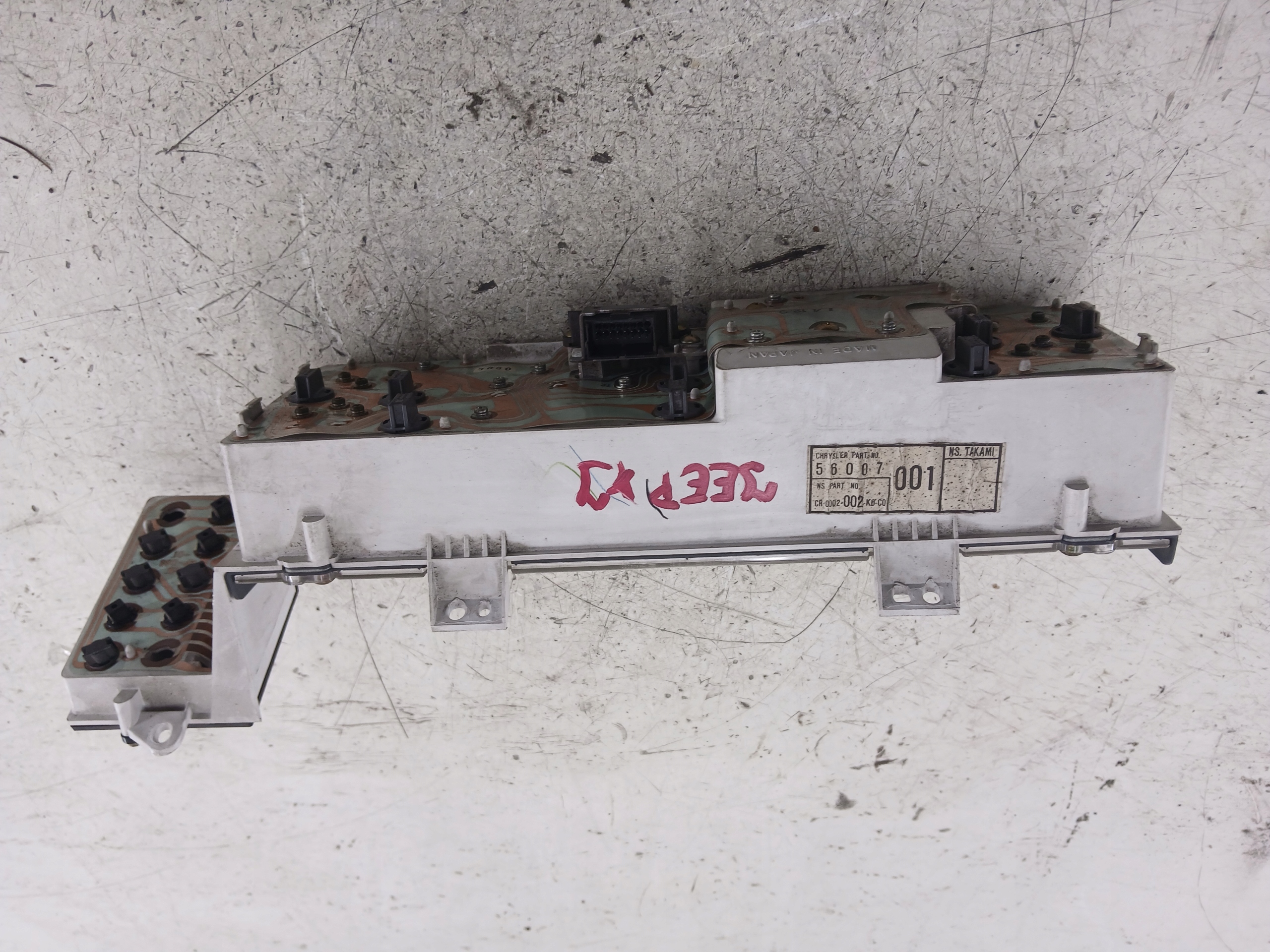Dodatkowe zdjęcie używanej części: JEEP CHEROKEE XJ 4.0 LICZNIK ZEGARY 56007001 CR-0002-002-K0-C0