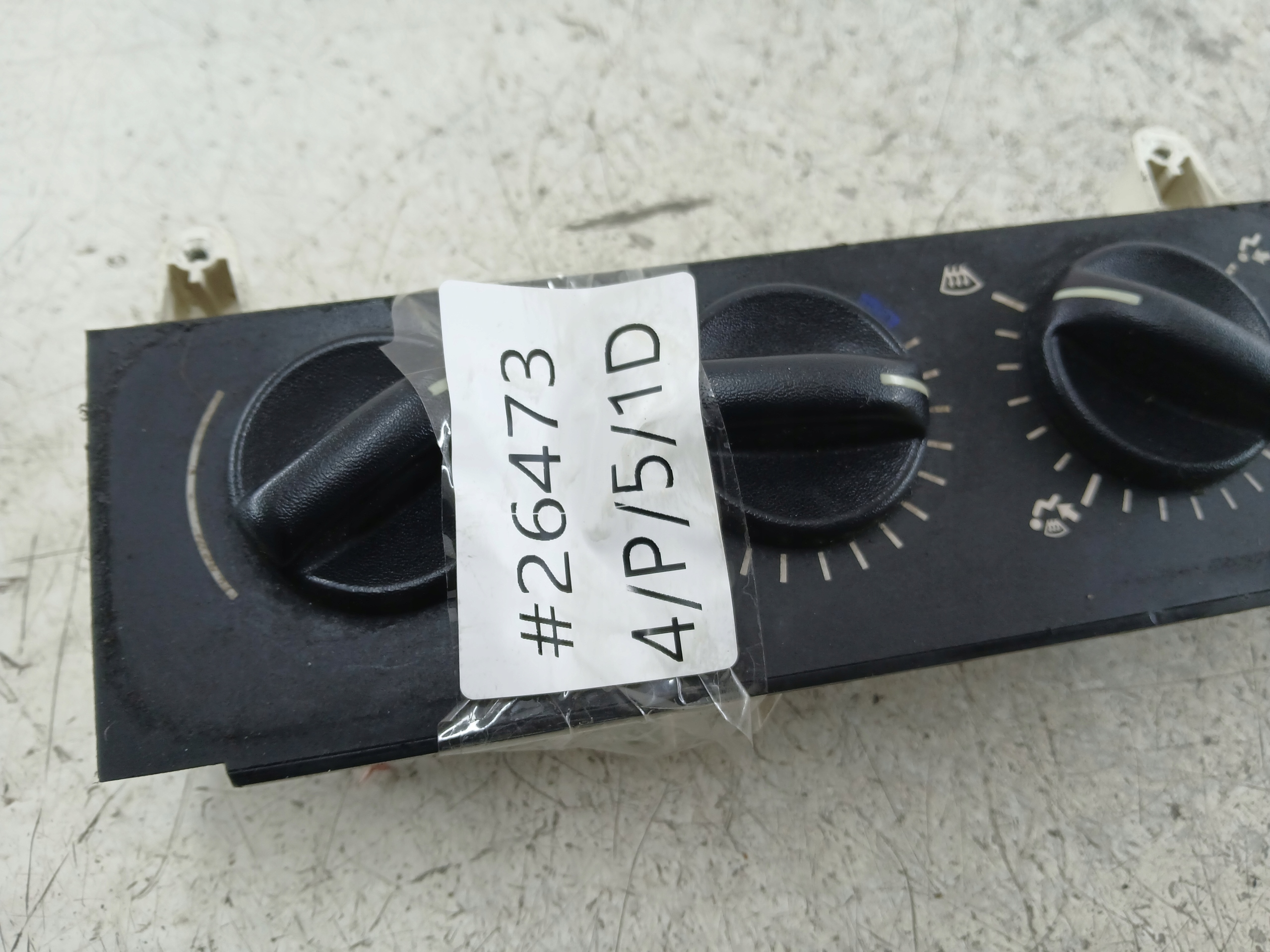 OPEL MOVANO A PANEL NAWIEWU OGRZEWANIA 133761F - zdjęcie 7