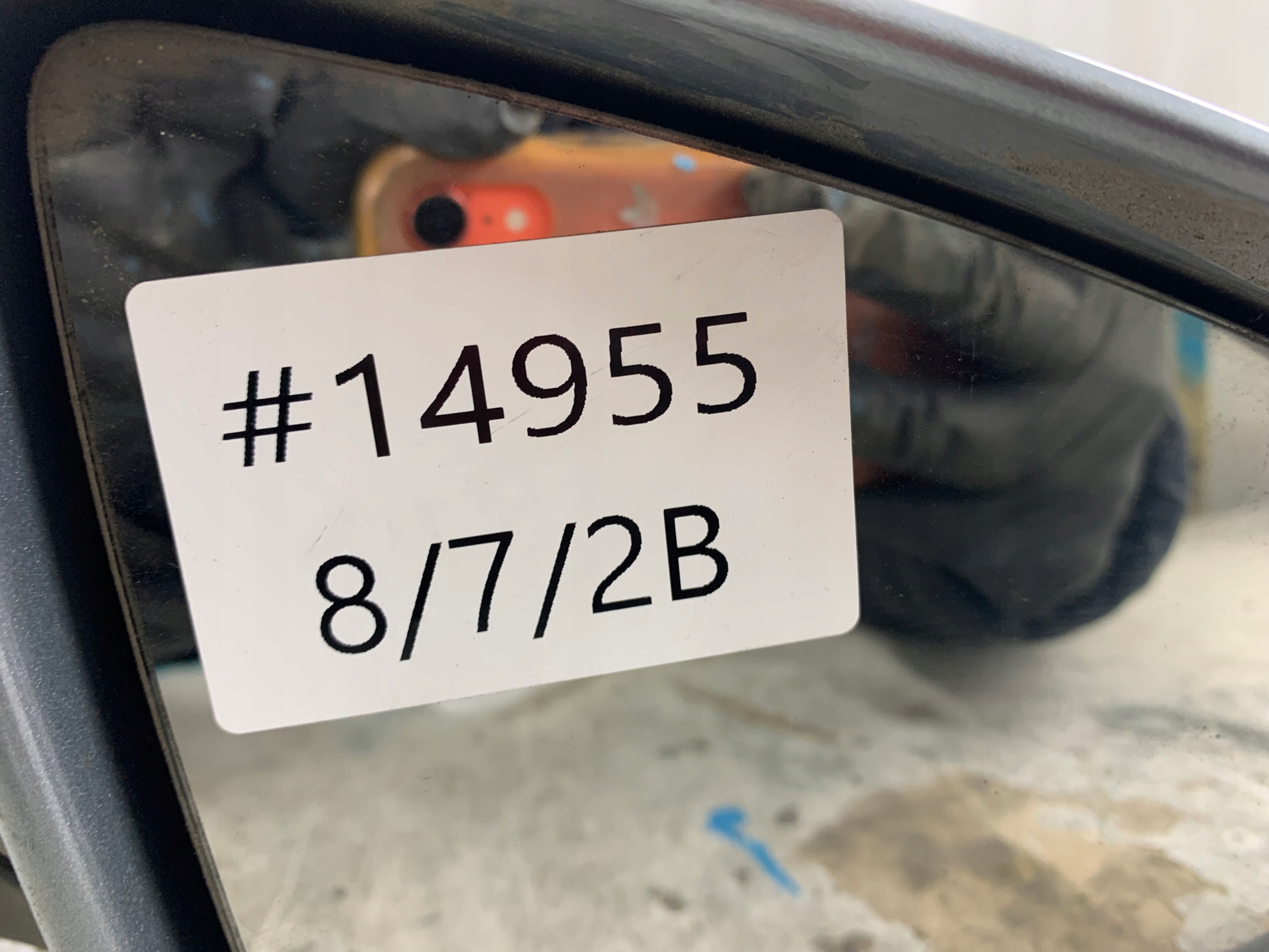 AUDI A4 B6 LUSTERKO PRAWE 5 PIN SZARY - zdjęcie 6