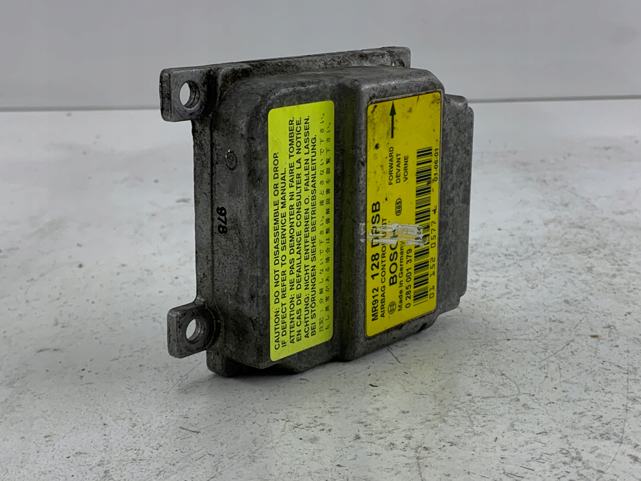 Dodatkowe zdjęcie używanej części: MITSUBISHI CARISMA SENSOR MODUŁ AIRBAG MR912128
