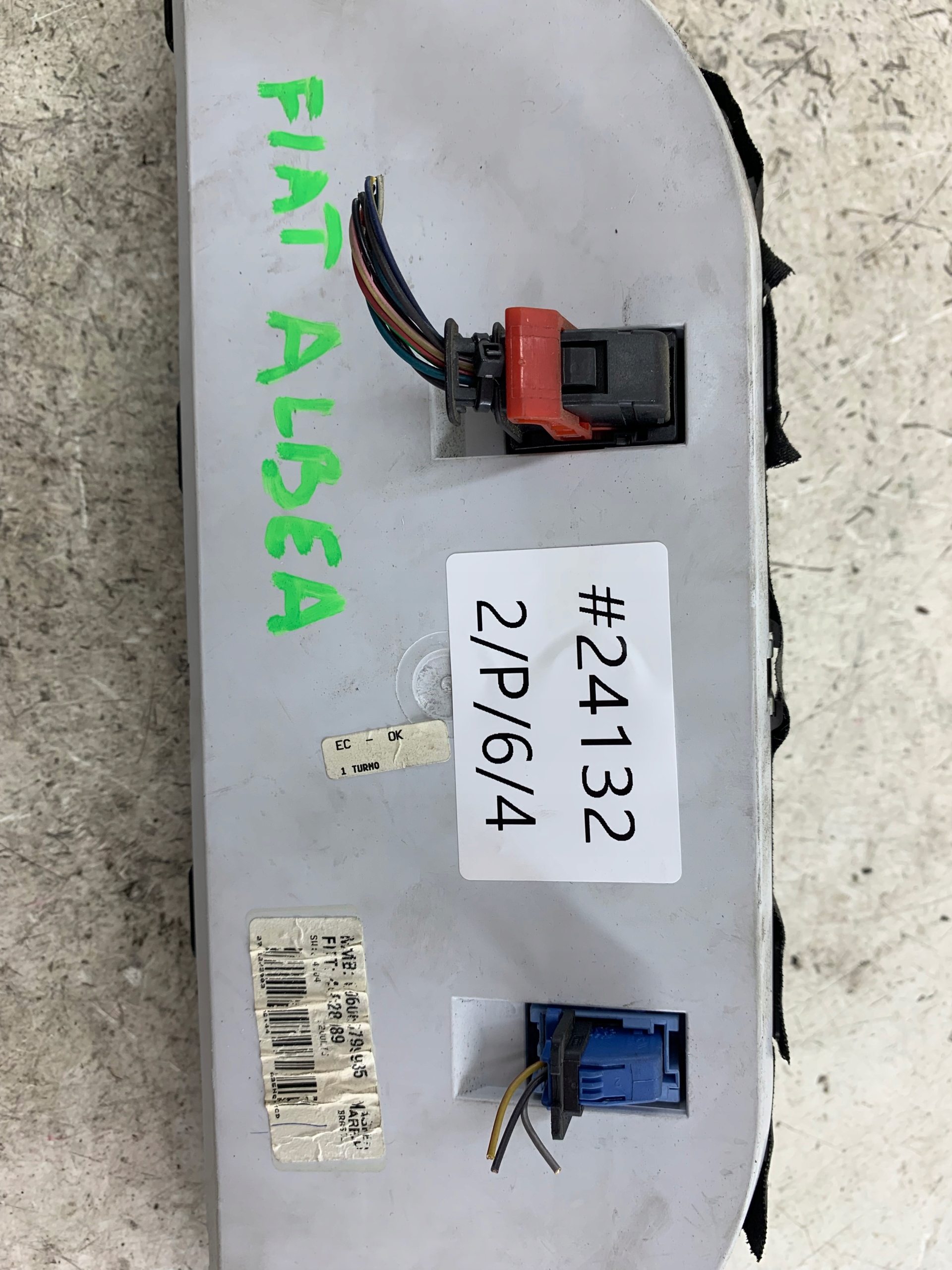 FIAT ALBEA 1.2 LICZNIK ZEGARY 46828989 - zdjęcie 6