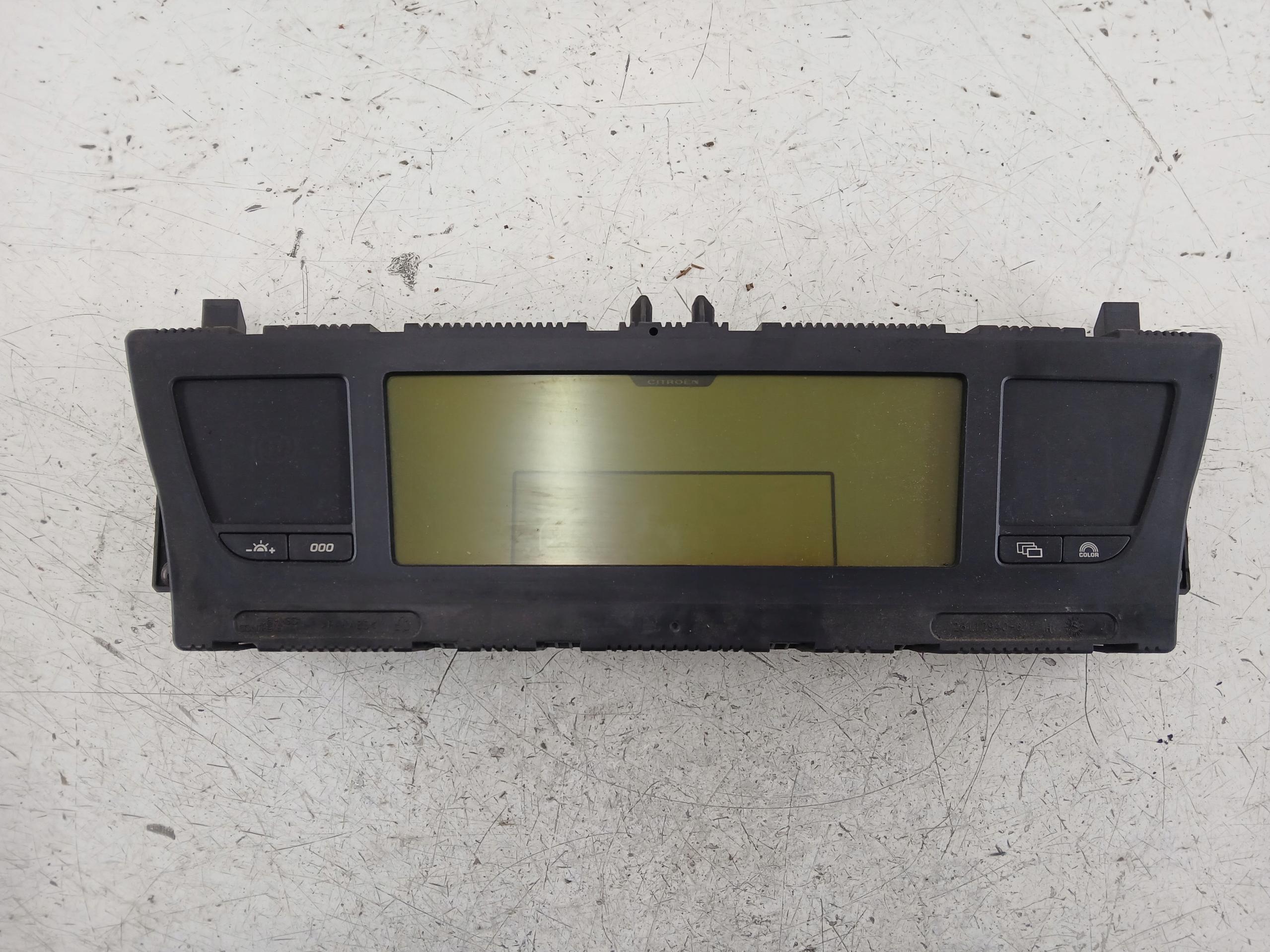 Dodatkowe zdjęcie używanej części: CITROEN C4 PICASSO I MONITOR WYŚWIETLACZ EKRAN P9664365280F