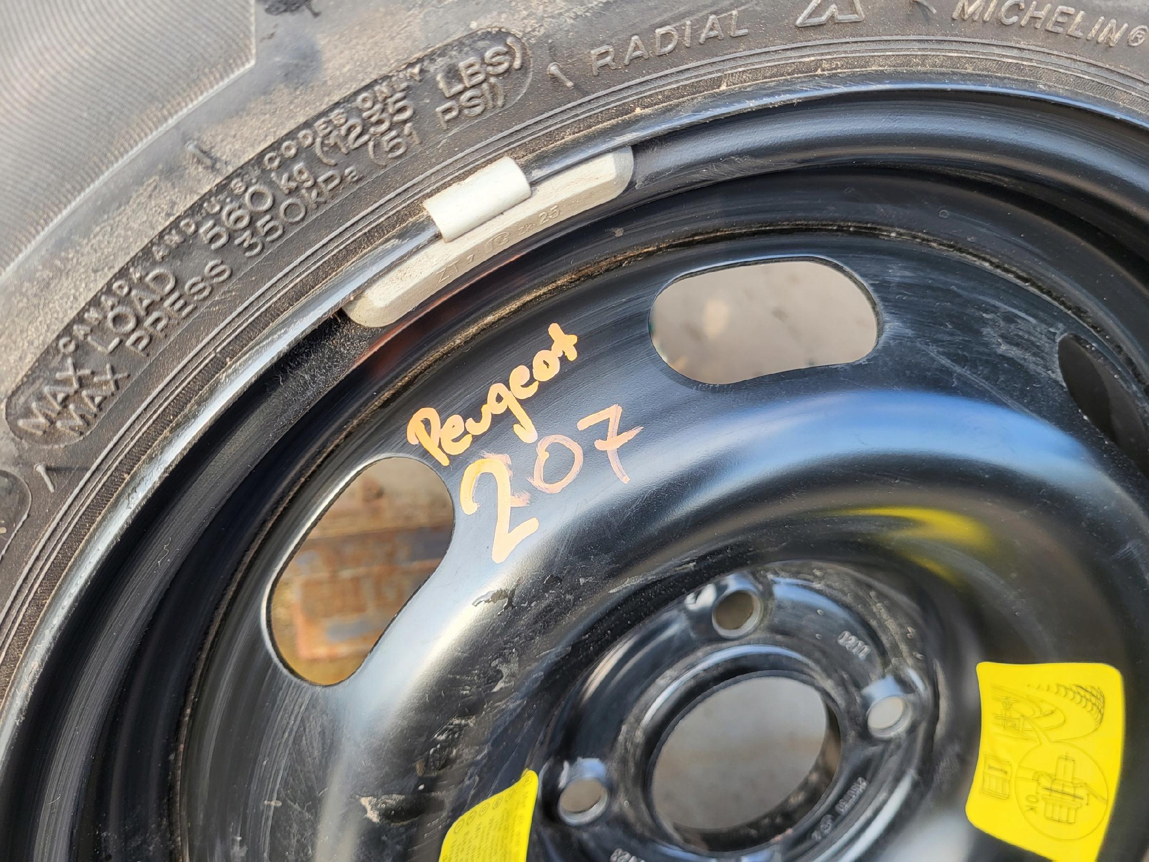 OPEL VECTRA C SIGNUM KOŁO ZAPASOWE DOJAZDÓWKA 16 - zdjęcie 3