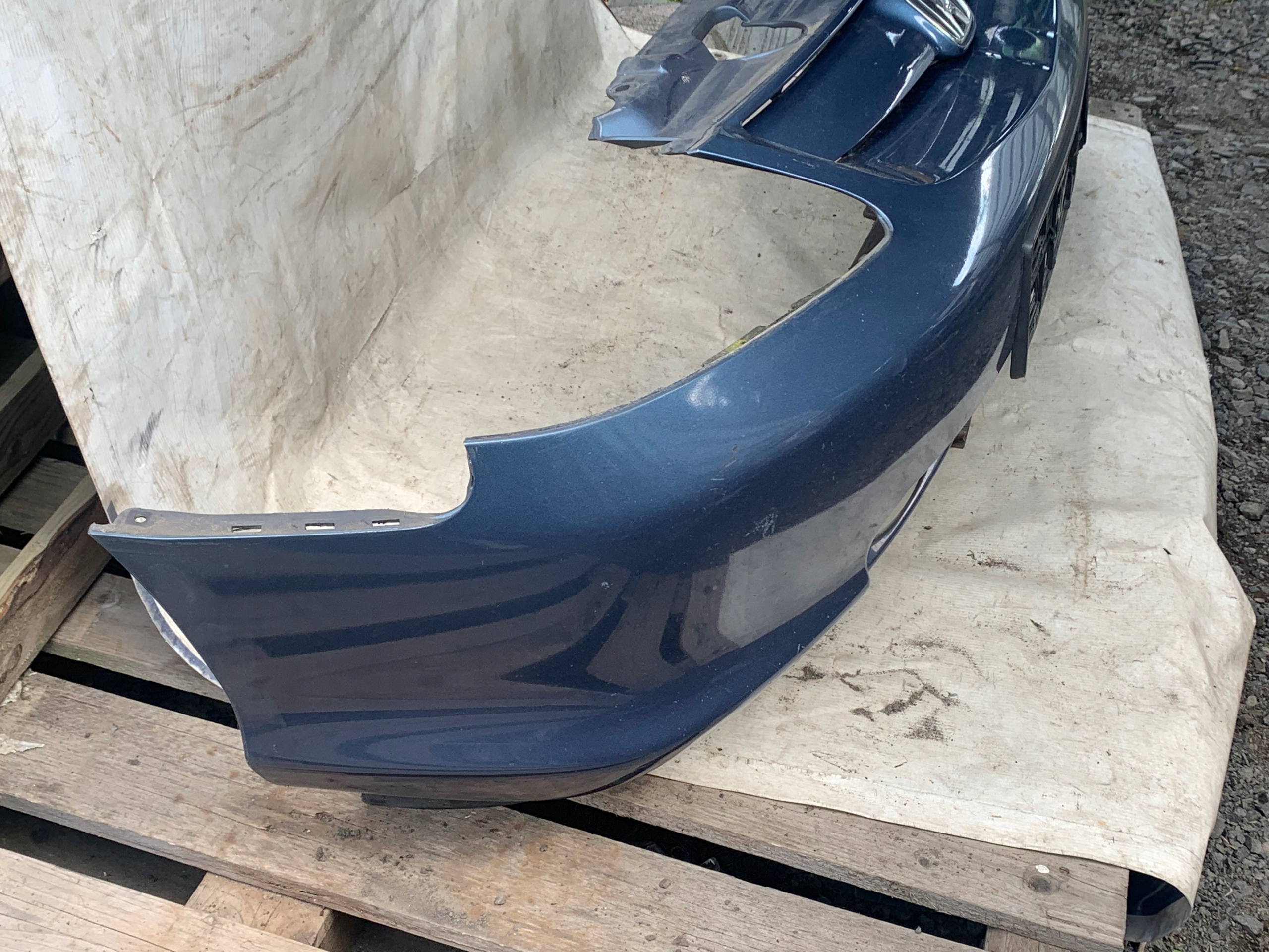 HONDA CIVIC VII ZDERZAK PRZÓD PRZEDNI B512M HALOGENY - zdjęcie 7