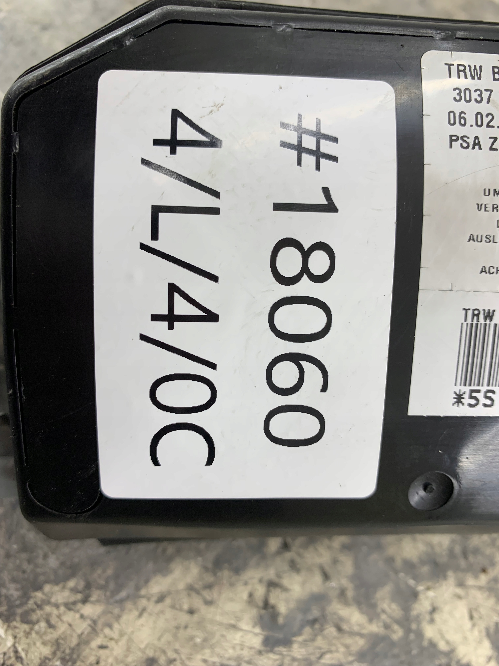PEUGEOT 607 PODUSZKA POWIETRZNA AIRBAG PRAWY TYŁ 9655090580 - zdjęcie 7