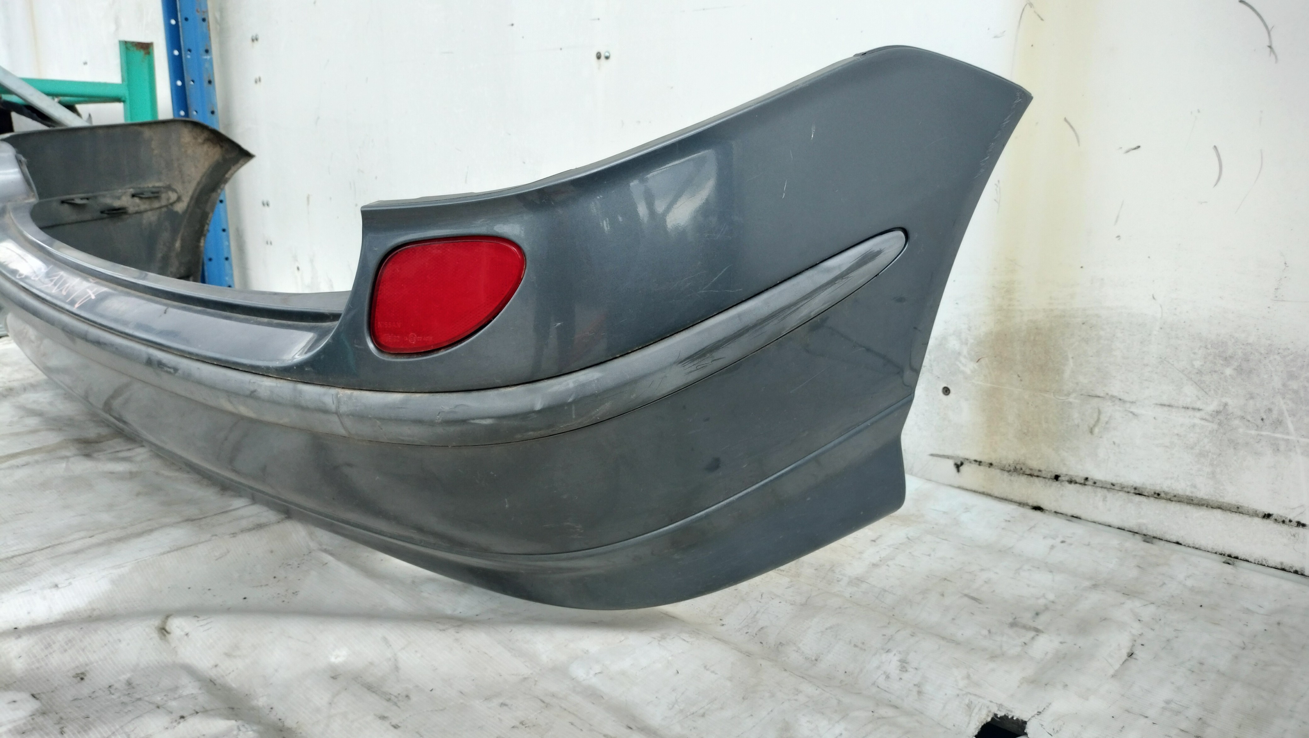 ZDERZAK TYŁ TYLNY NISSAN ALMERA TINO LIFT SZARY - zdjęcie 3