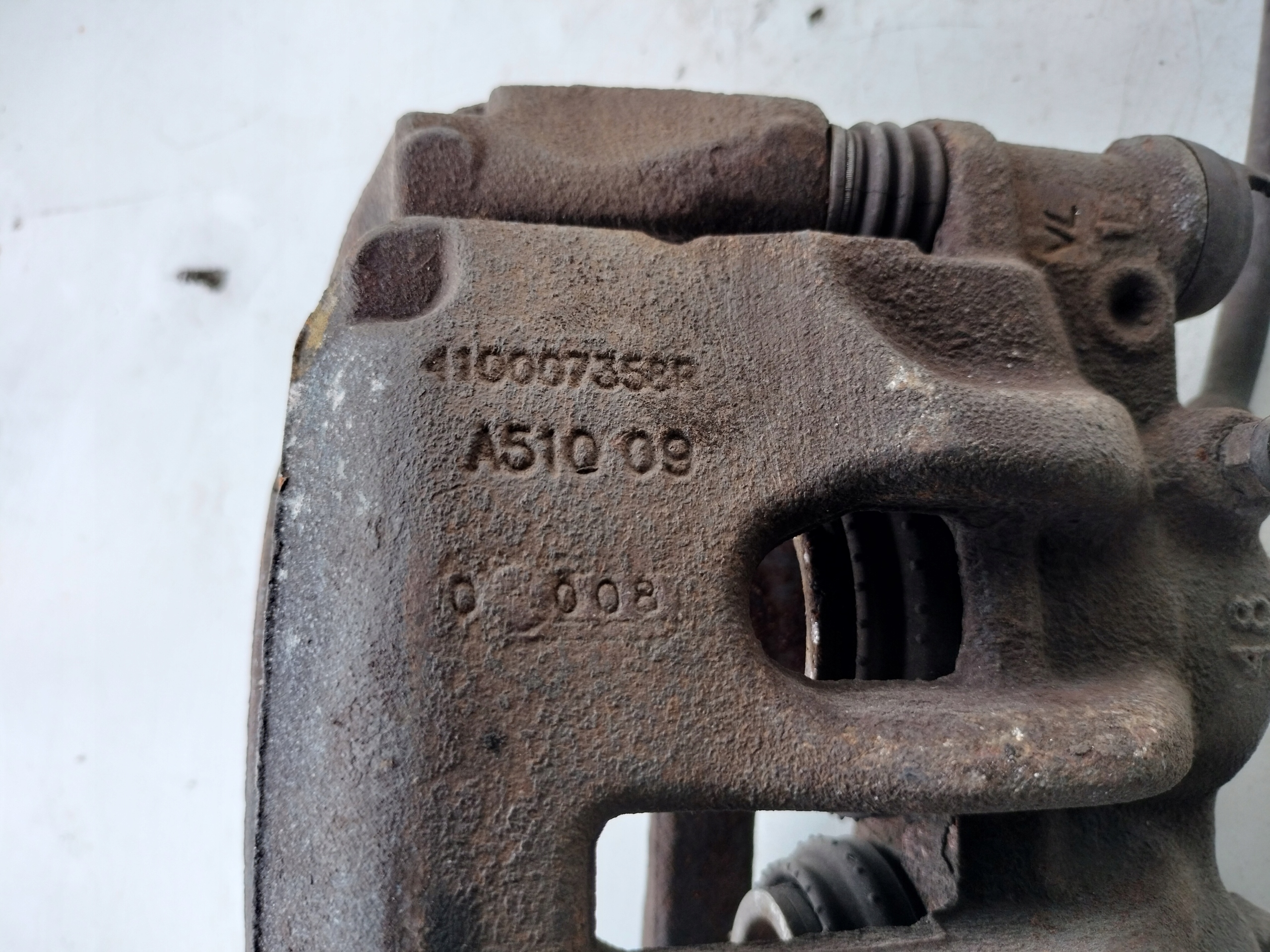 RENAULT MASTER IV III LIFT ZACISK HAMULCOWY PRAWY PRZÓD 410007358R - zdjęcie 7