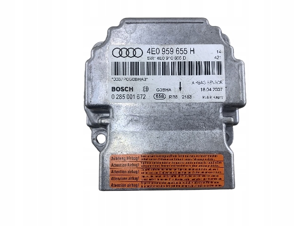 AUDI A8 D3 MODUŁ SENSOR AIRBAG 4E0959655H