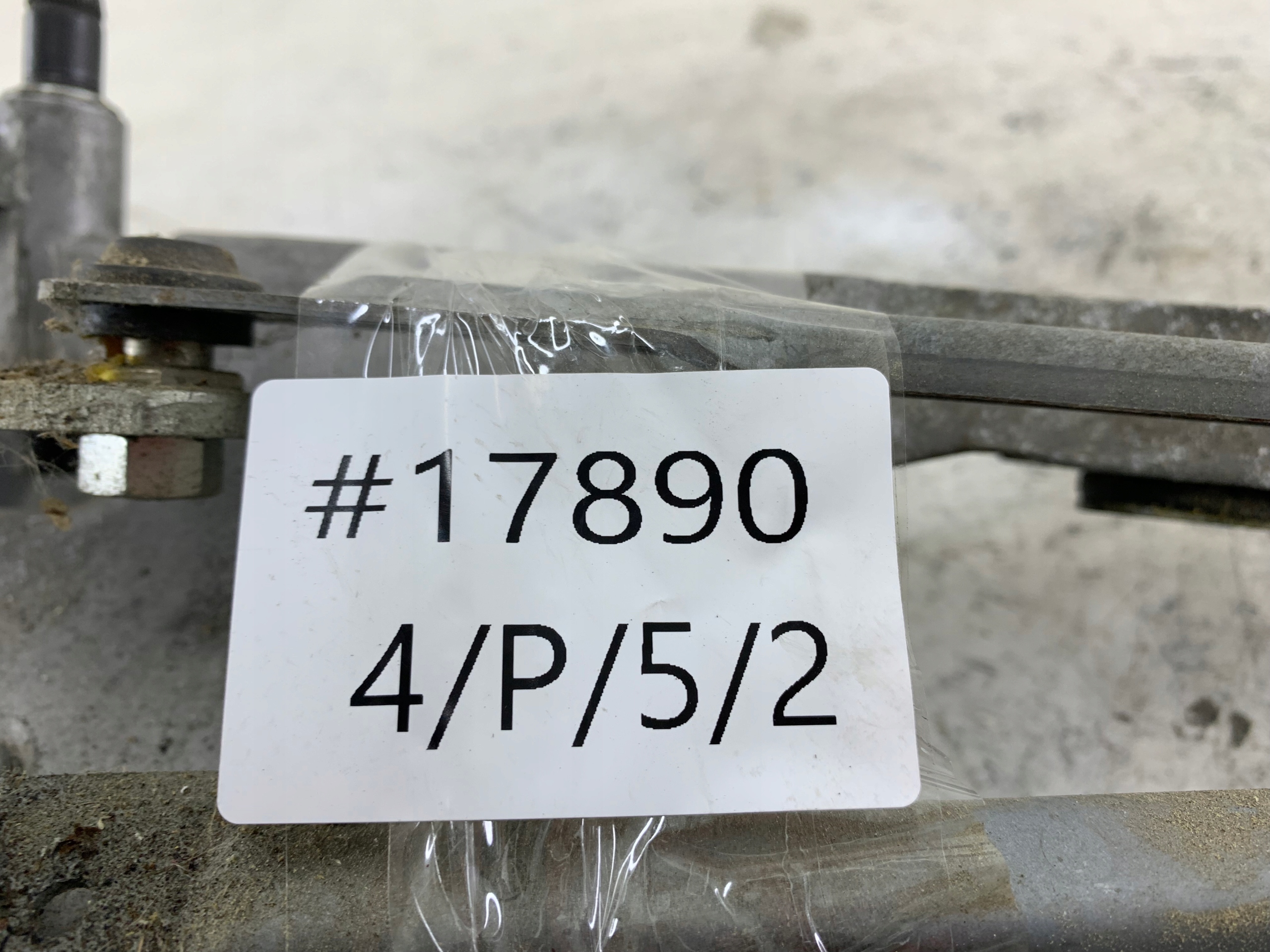 FORD FIESTA MK7 MECHANIZM WYCIERACZEK PRZÓD 8A6117B571AB - zdjęcie 9