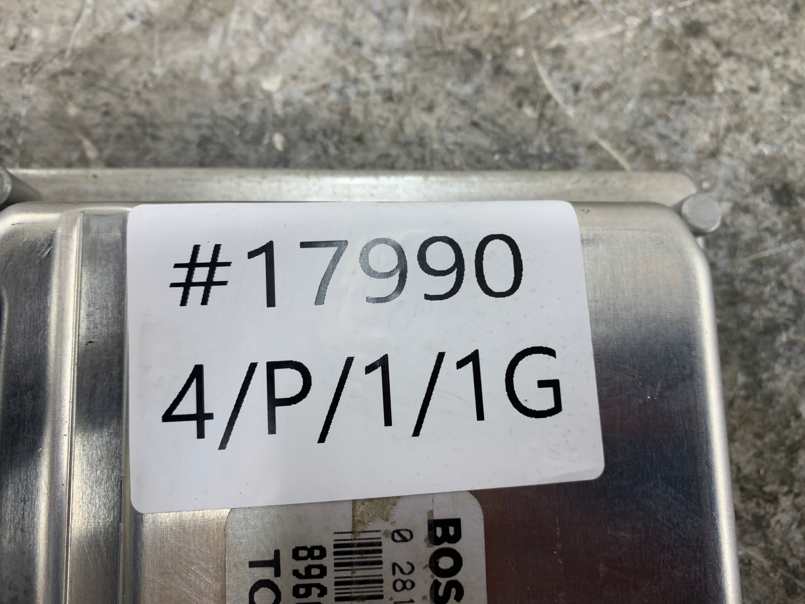 TOYOTA YARIS I 1.4 D4D STEROWNIK SILNIKA 98661-0D171 - zdjęcie 7
