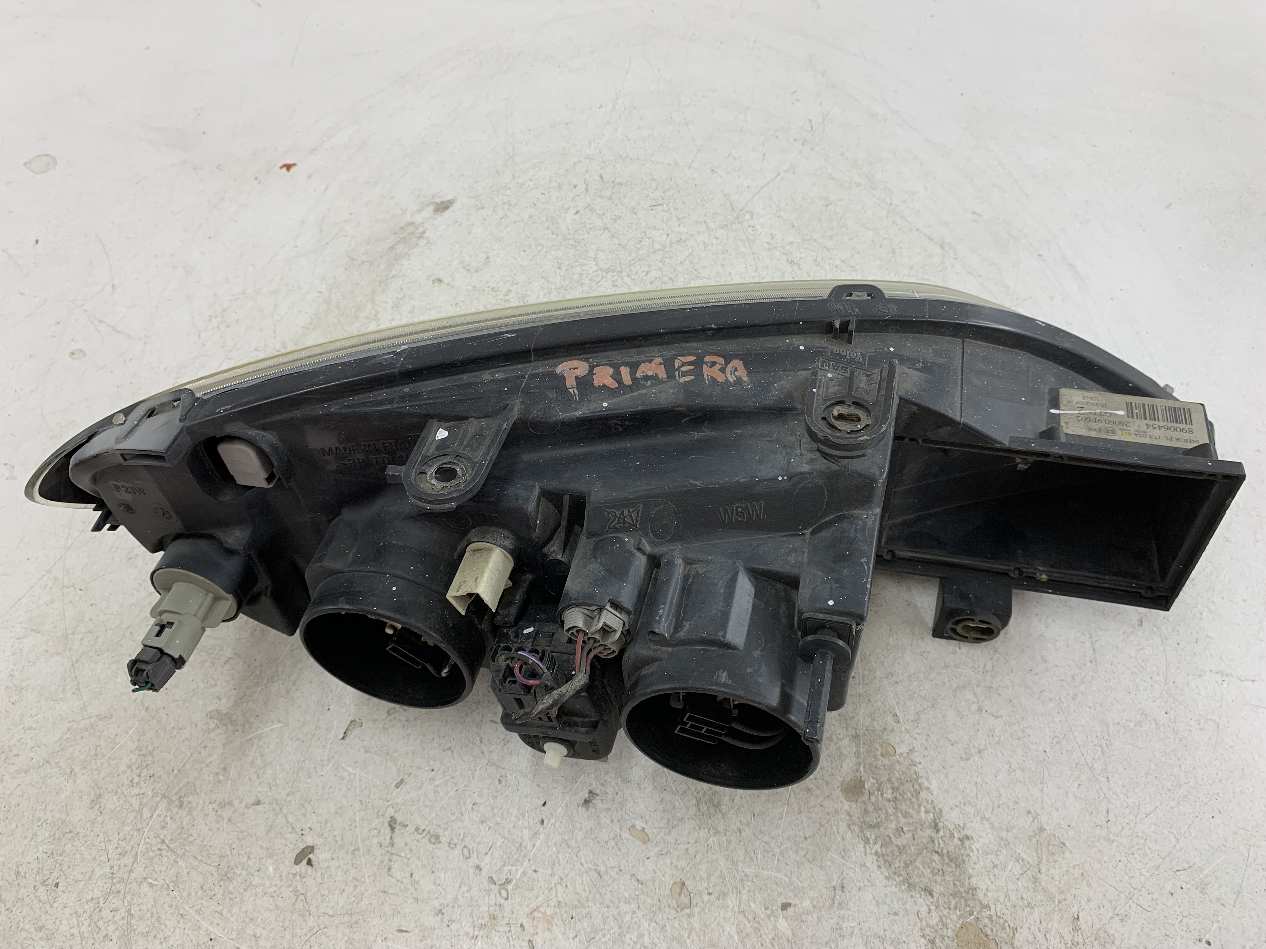 LAMPA PRZÓD LEWA NISSAN PRIMERA P11 LIFT EU 260609F602 - zdjęcie 6
