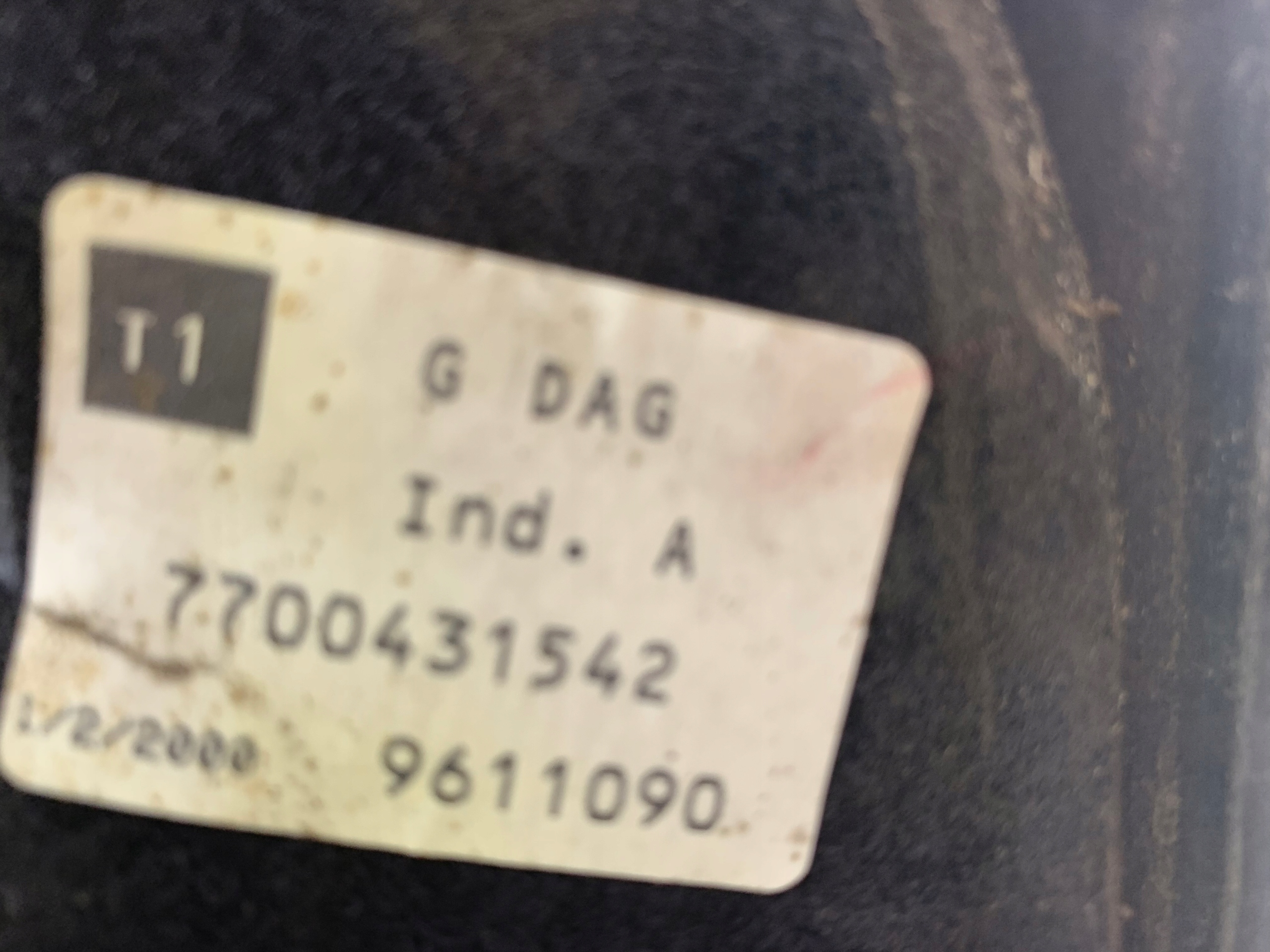 RENAULT SCENIC I LUSTERKO LEWE NV603 5 PIN - zdjęcie 4