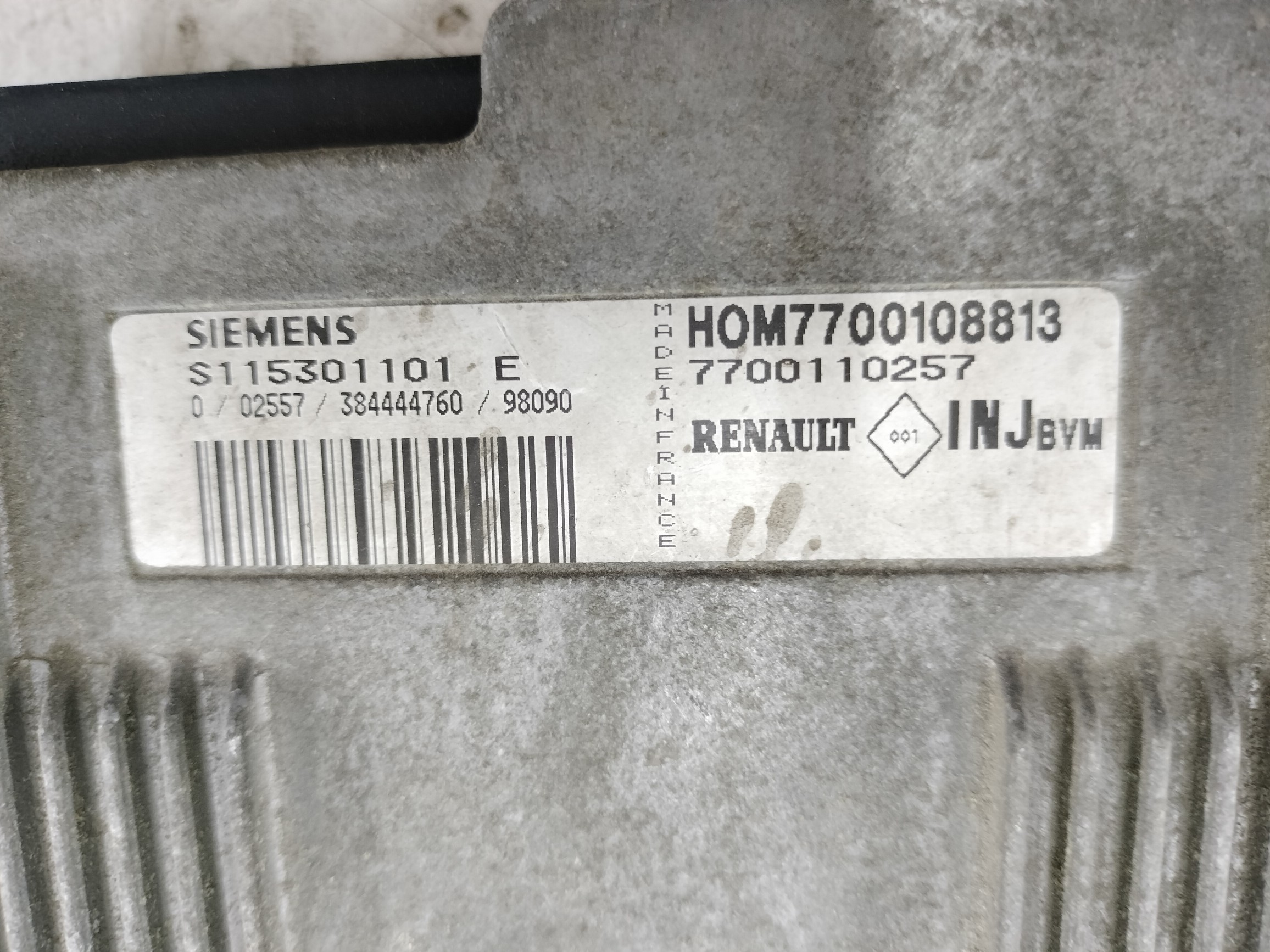 STEROWNIK SILNIKA KANGOO 1.4 S115301101E - zdjęcie 7