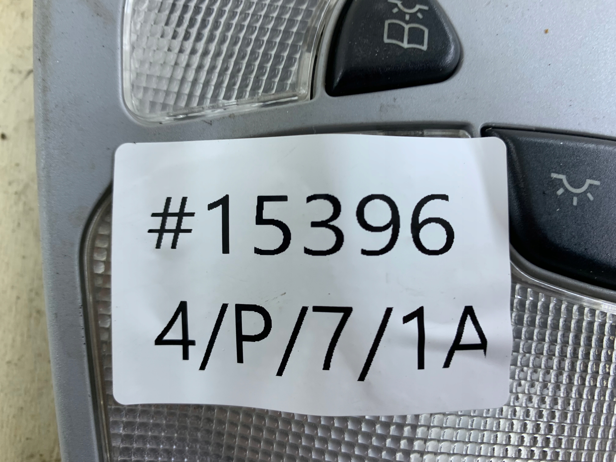 MERCEDES W210 W220 W203 OŚWIETLENIE KABINY LAMPKA WNĘTRZA - zdjęcie 5