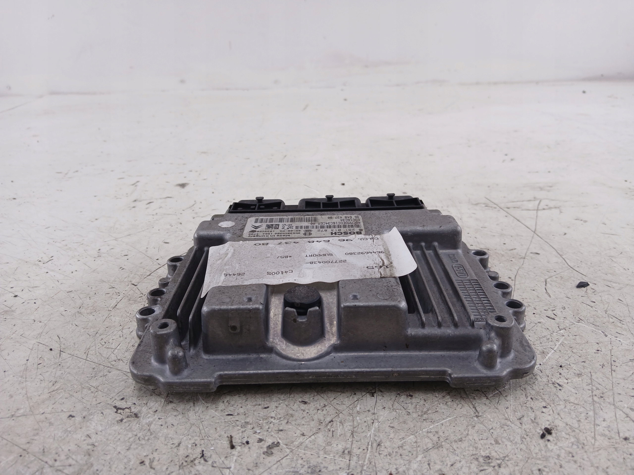 CITROEN C4 C3 I PEUGEOT 207 1.6 HDI STEROWNIK SILNIKA 9664843780 - zdjęcie 5