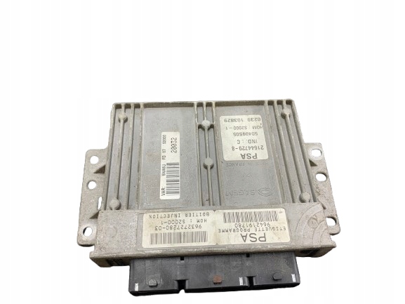 CITROEN XSARA PICASSO 1.6 STEROWNIK SILNIKA 9632727280