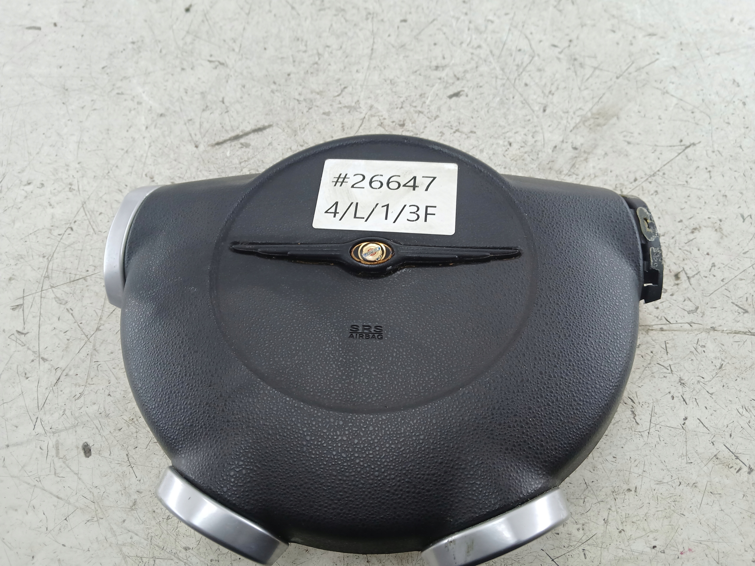 CHRYSLER CROSSFIRE AIRBAG PODUSZKA POWIETRZNA KIEROWCY - zdjęcie 6