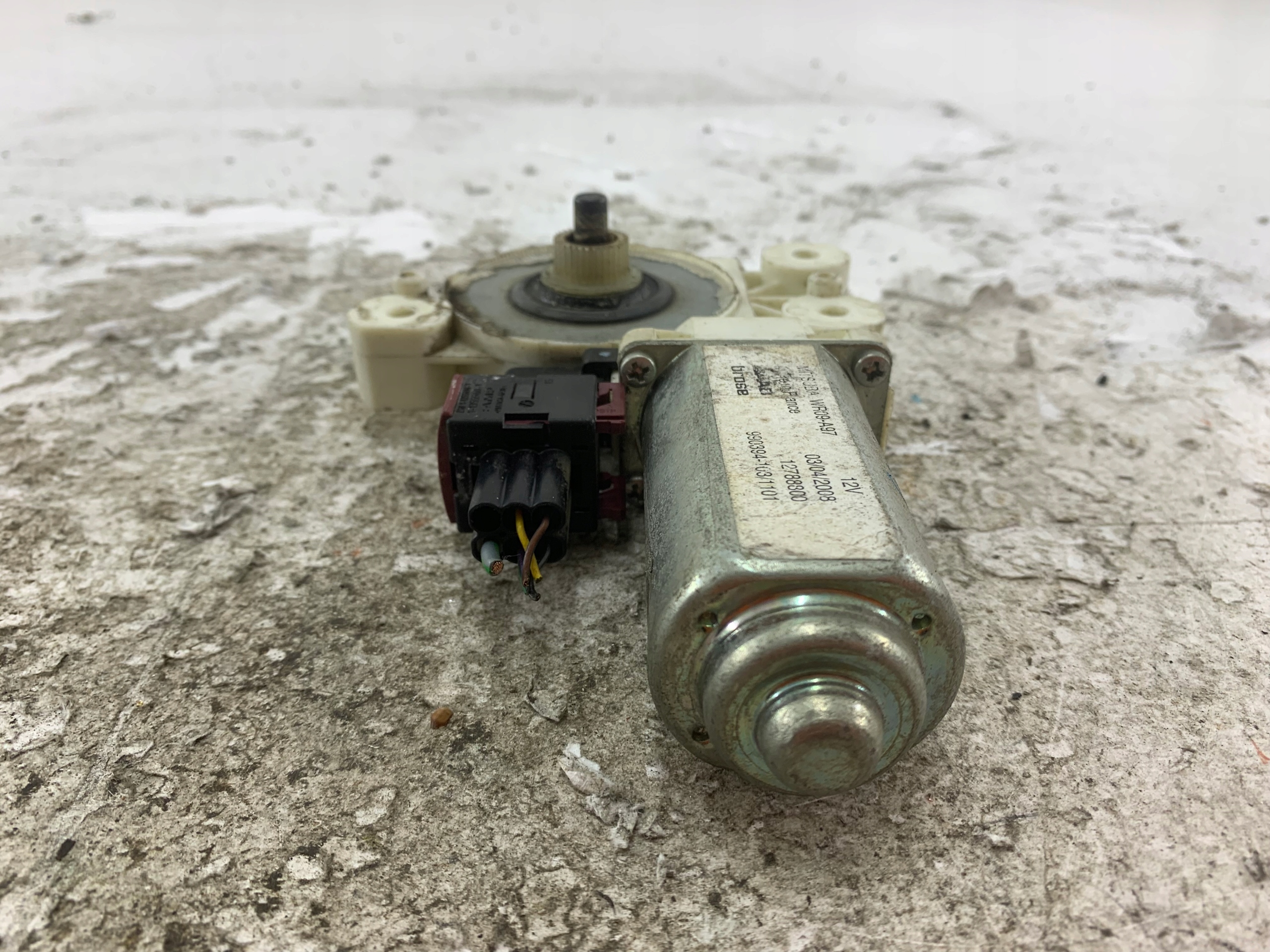 SAAB 93 9-3 II LIFT SILNICZEK SZYBY PRAWY PRZÓD 12755682 - zdjęcie 3