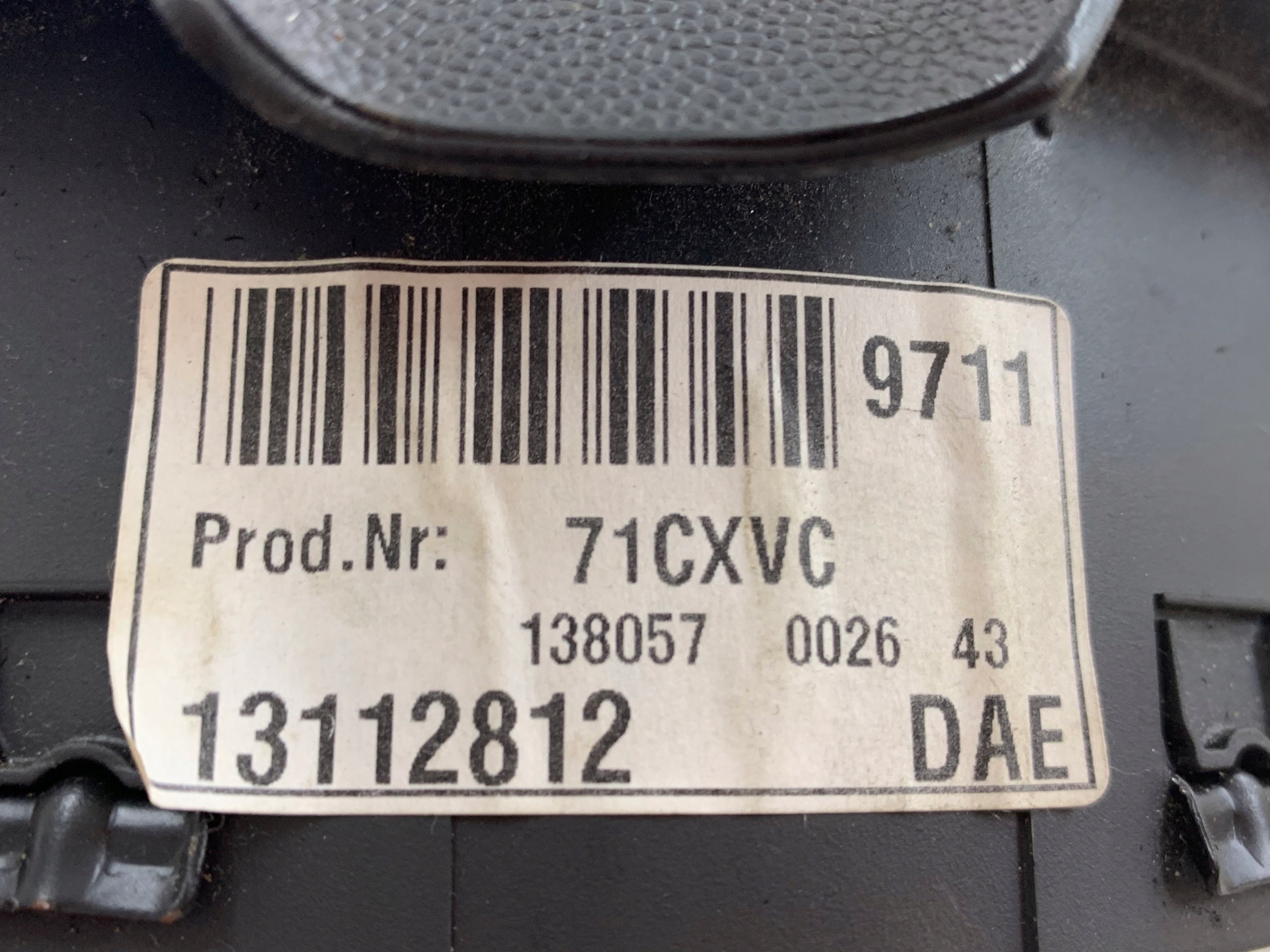 OPEL VECTRA C AIRBAG PODUSZKA POWIETRZNA 13112812 - zdjęcie 9