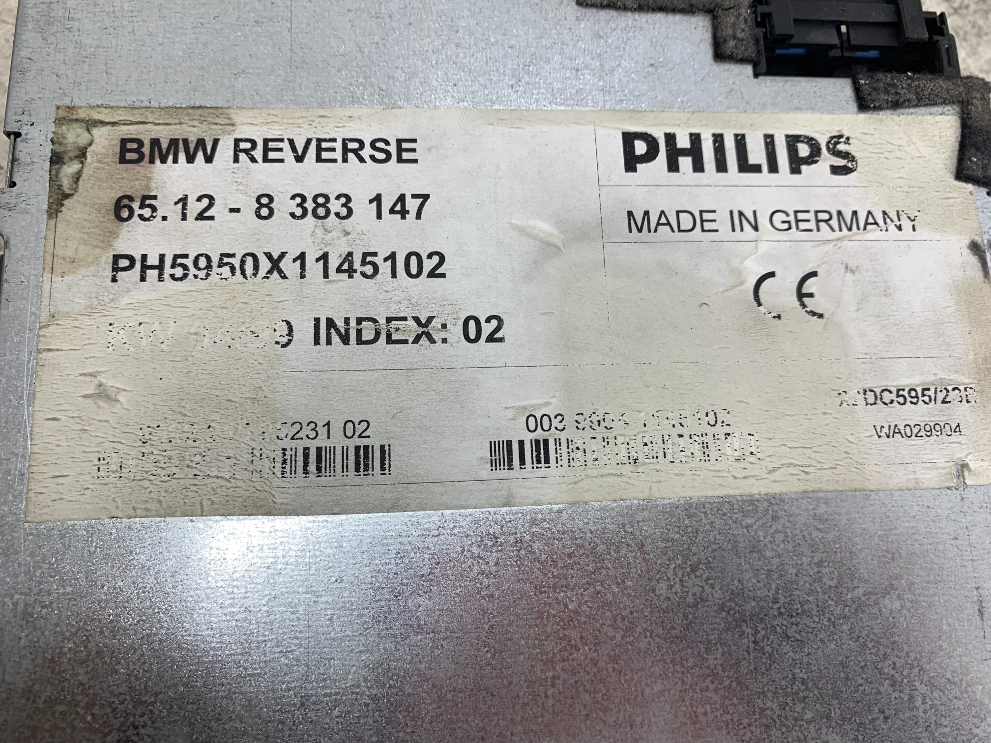 RADIO PHILIPS BMW OE 65.12 - 8383147 - zdjęcie 8