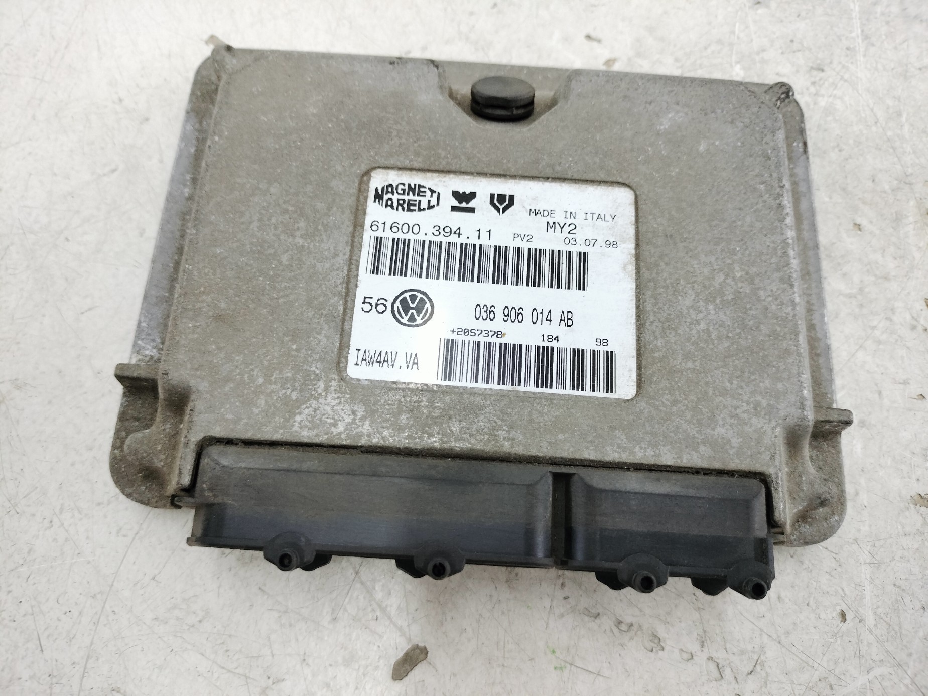 KOMPUTER STEROWNIK SILNIKA 036906014AB VOLKSWAGEN SEAT SKODA AUDI - zdjęcie 5