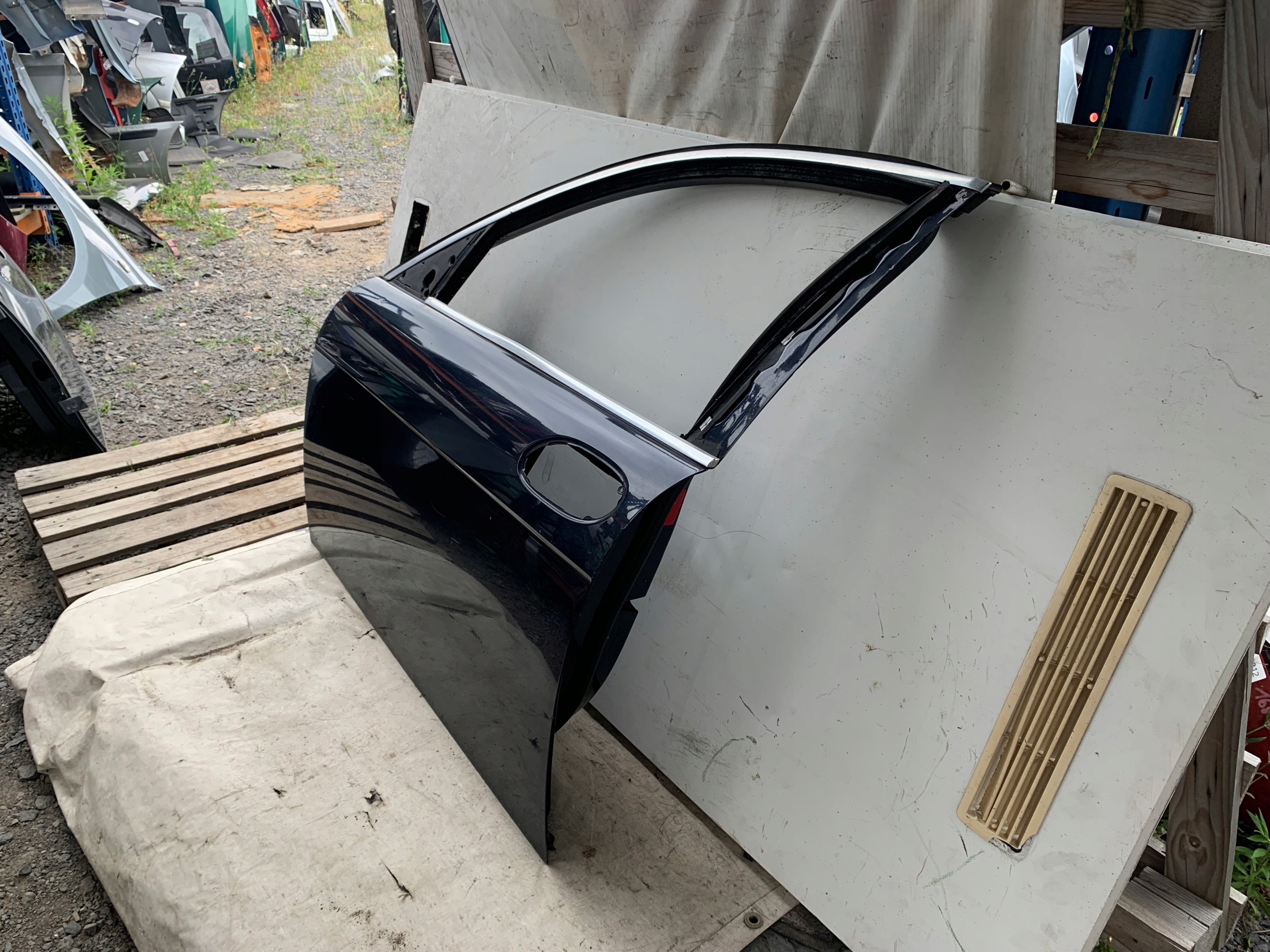 BMW E65 DRZWI LEWY PRZÓD MONACOBLAU A35 - zdjęcie 3