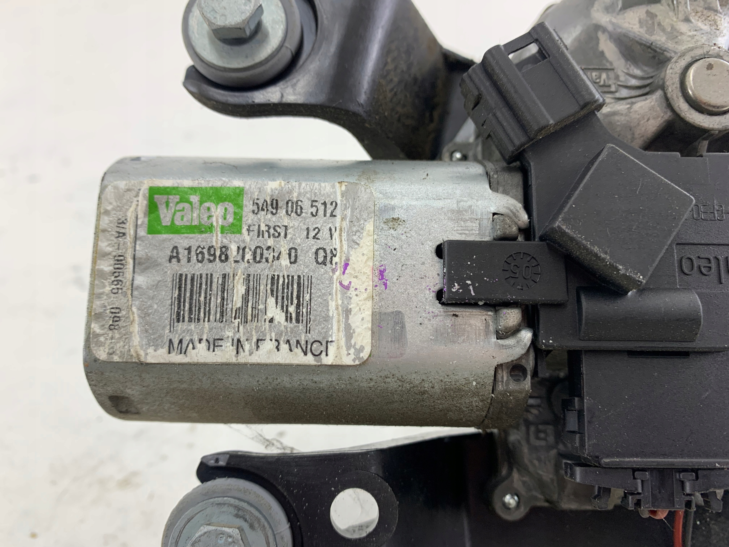 MERCEDES W169 MECHANIZM WYCIERACZKI TYŁ + ŚWIATŁO STOP A1698200340 - zdjęcie 6