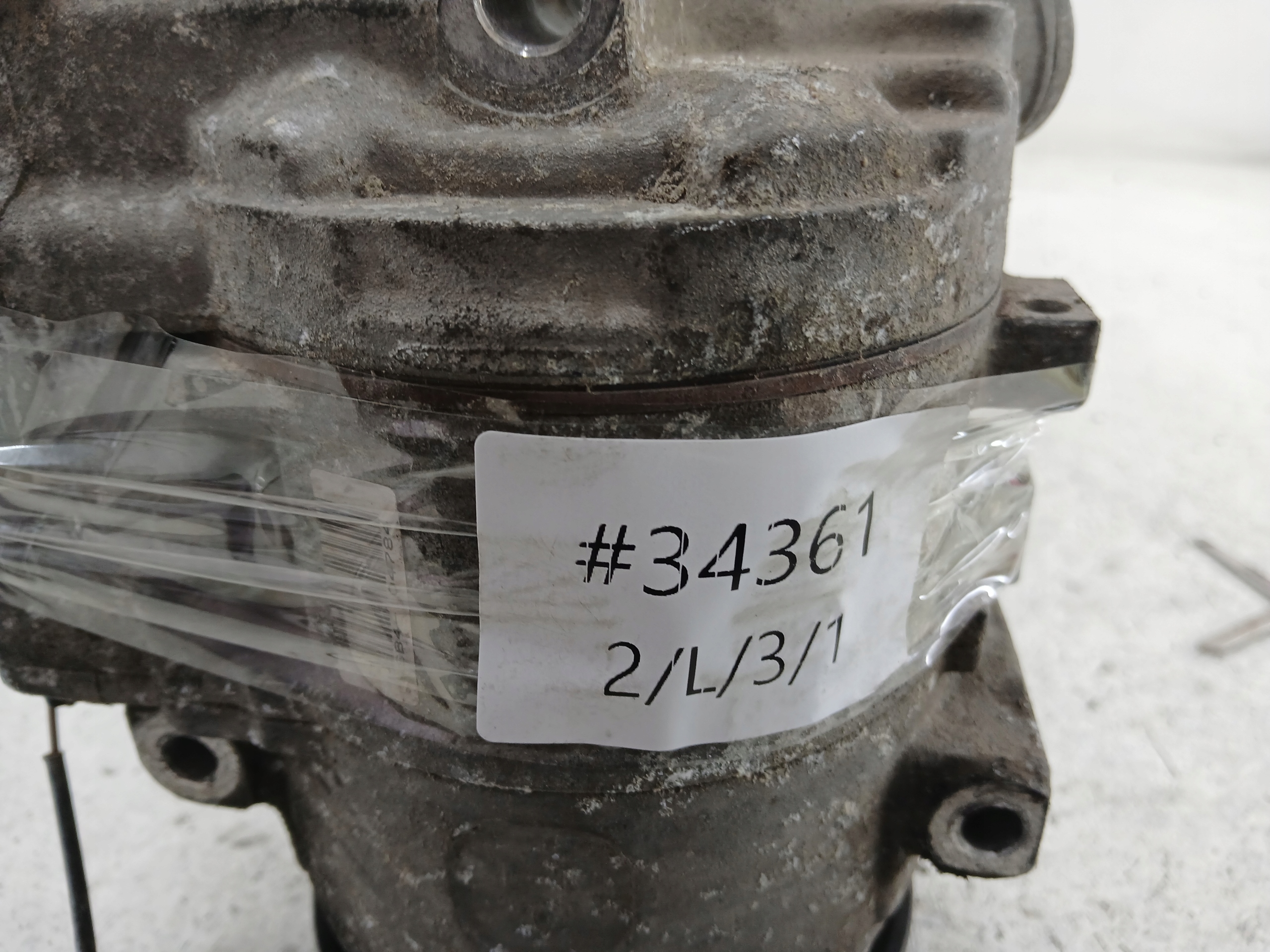 MERCEDES W168 KOMPRESOR SPRĘŻARKA KLIMATYZACJI 447220-8231 - zdjęcie 8