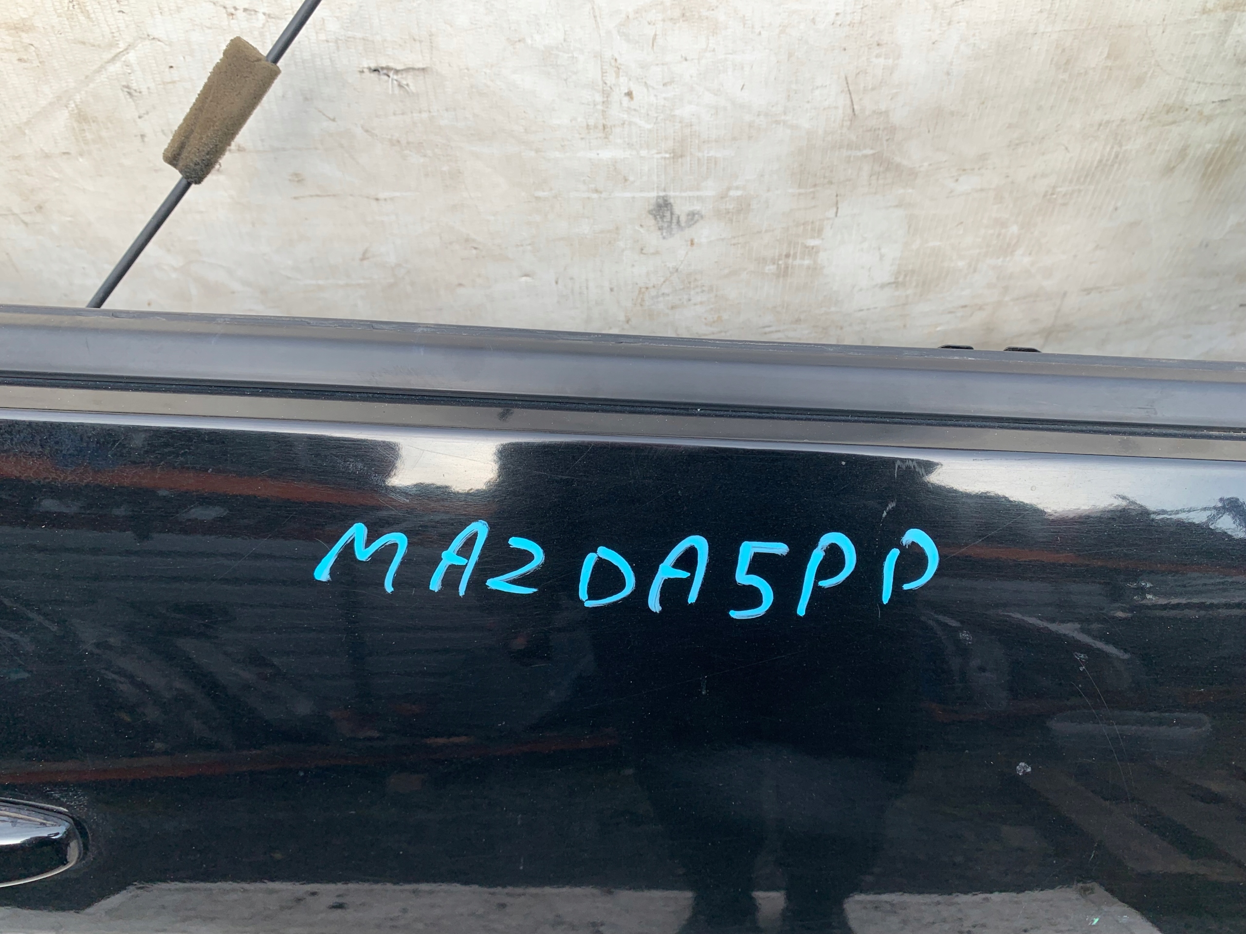 MAZDA 5 I CR DRZWI PRAWY PRZÓD CZARNE - zdjęcie 4