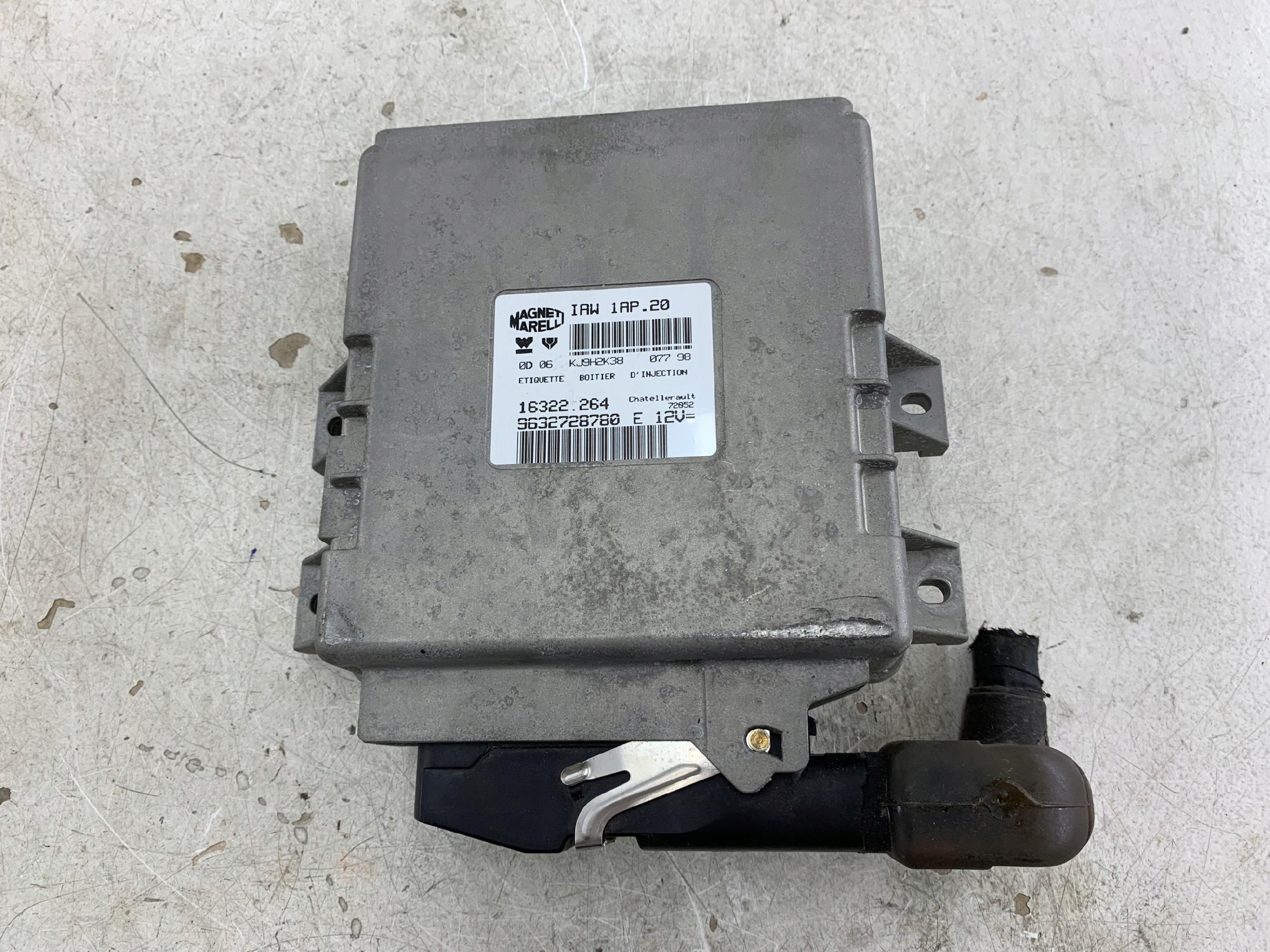 CITROEN BERLINGO I 1.8 XSARA STEROWNIK SILNIKA 9632728780 - zdjęcie 4