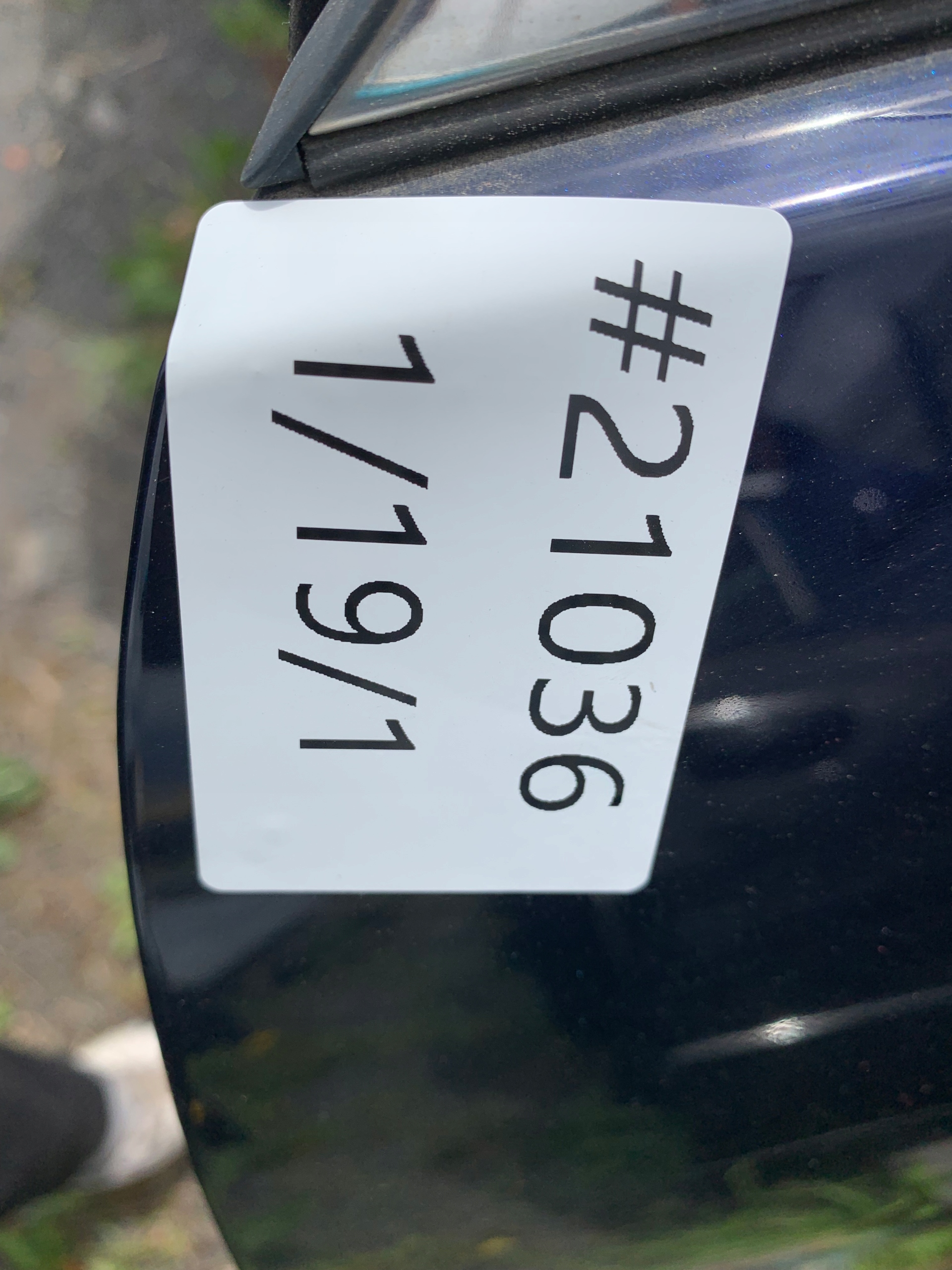 MAZDA 6 GH DRZWI LEWY PRZÓD NIEBIESKIE - zdjęcie 9