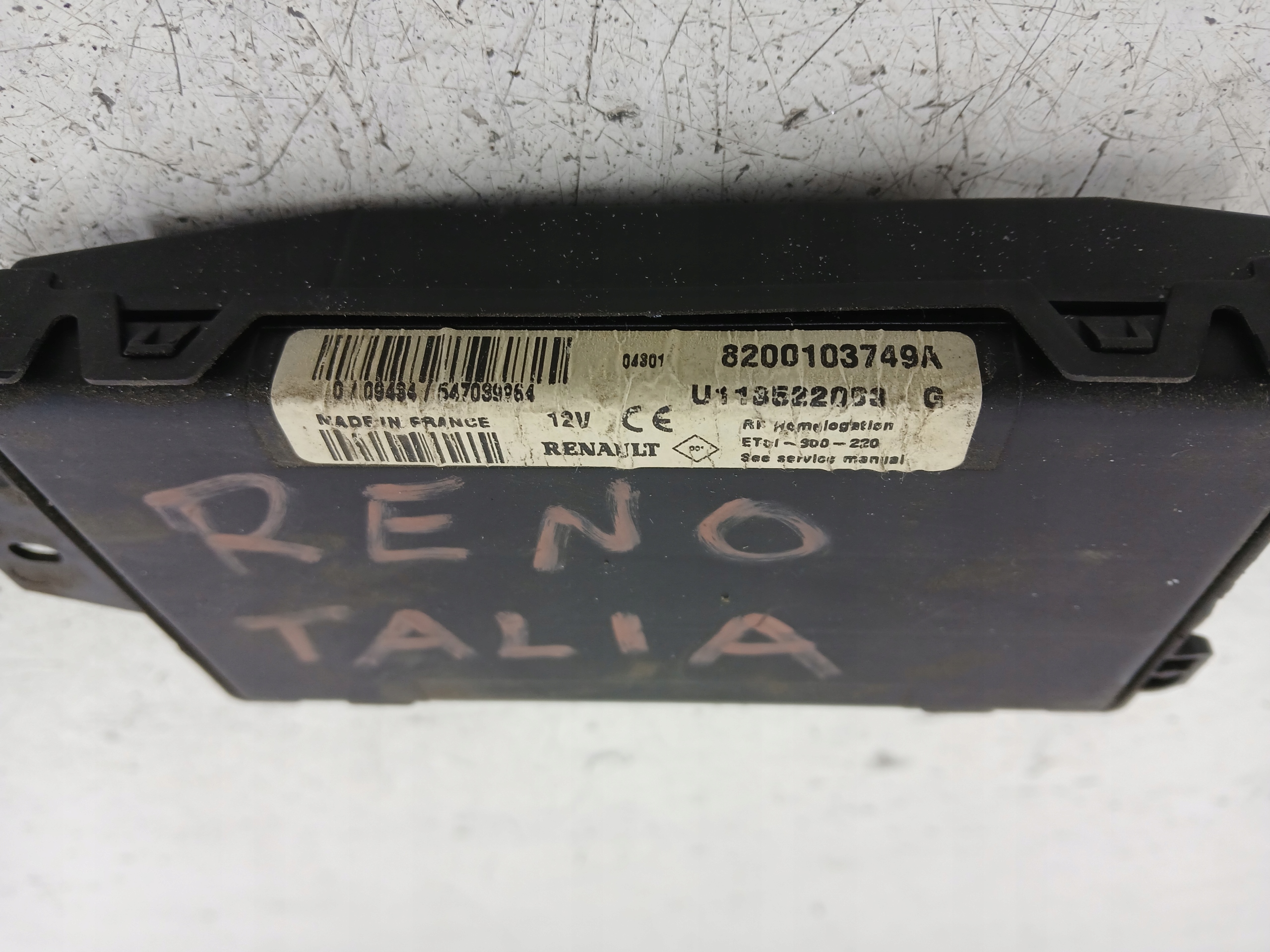 RENAULT THALIA I LIFT MODUŁ KOMFORTU 8200103749A - zdjęcie 4