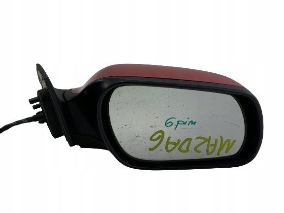 MAZDA 6 GG LUSTERKO PRAWE 6 PIN CZERWONE