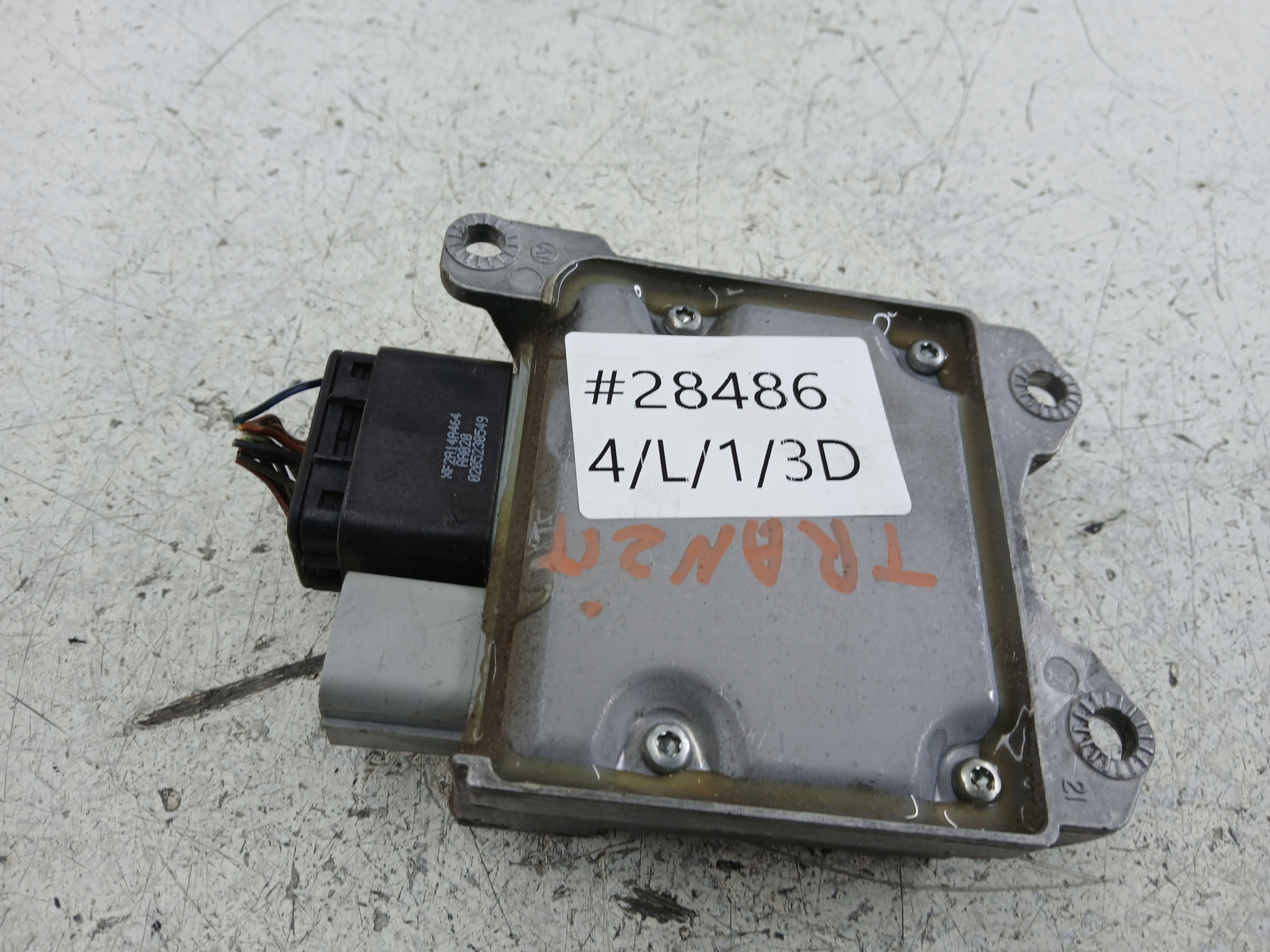FORD TRANSIT MK5 MODUŁ SENSOR AIRBAG PODUSZEK POWIETRZNYCH 1C1A-14B321-BC - zdjęcie 7