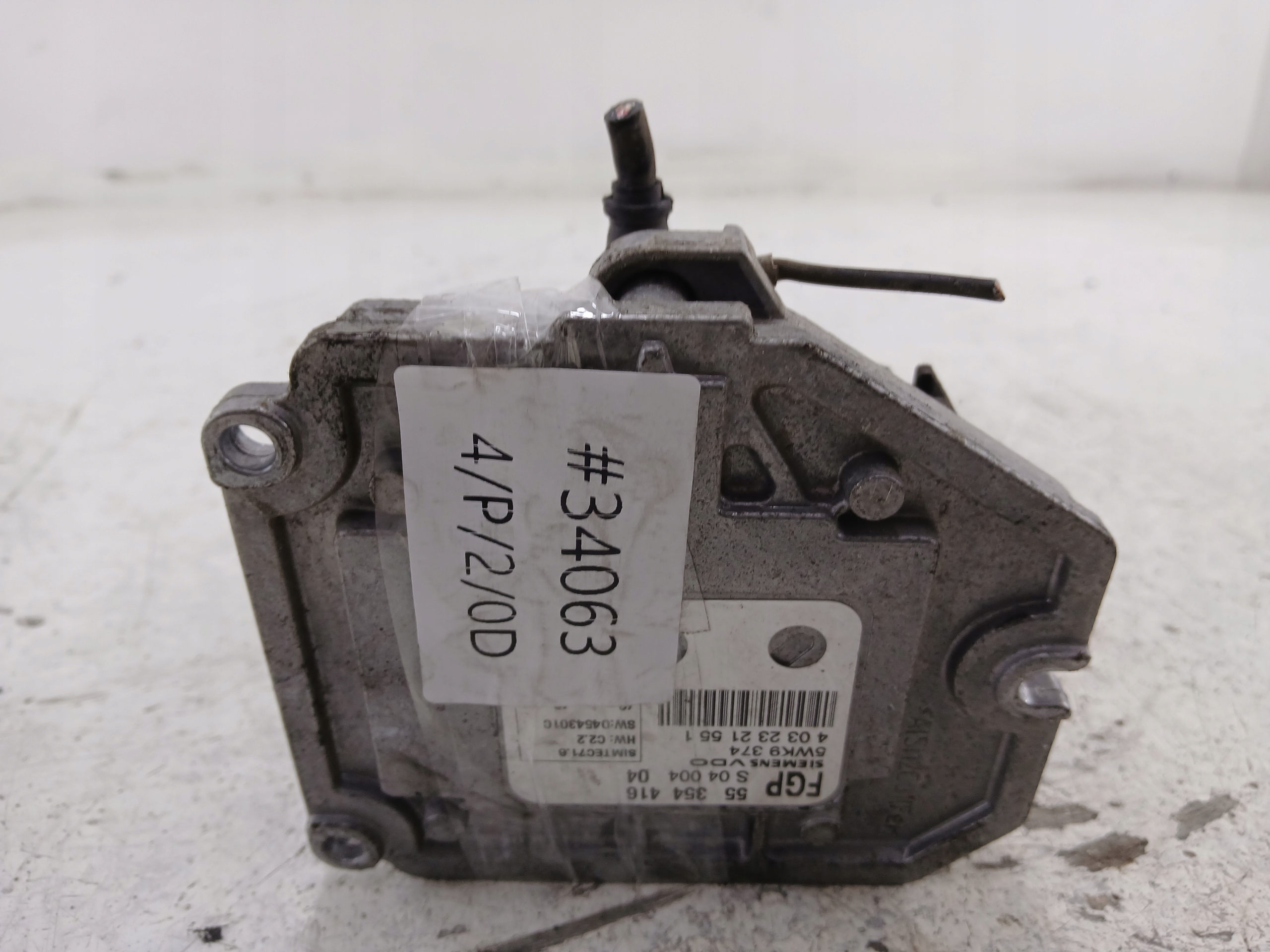 OPEL VECTRA C SAAB 9-3 1.8 STEROWNIK SILNIKA 55354416 - zdjęcie 7