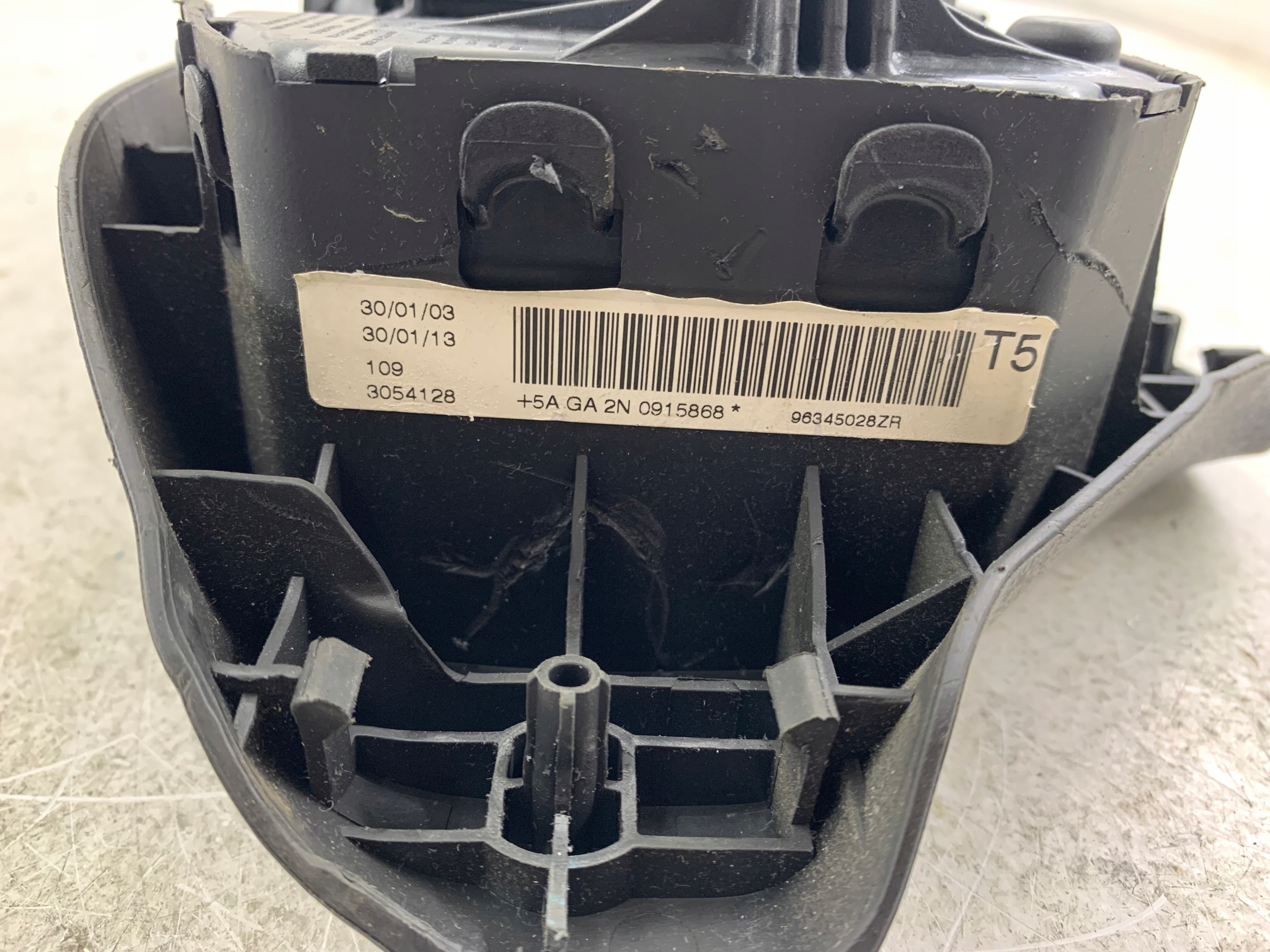 Dodatkowe zdjęcie używanej części: PEUGEOT 307 AIRBAG PODUSZKA POWIETRZNA 96345028ZR