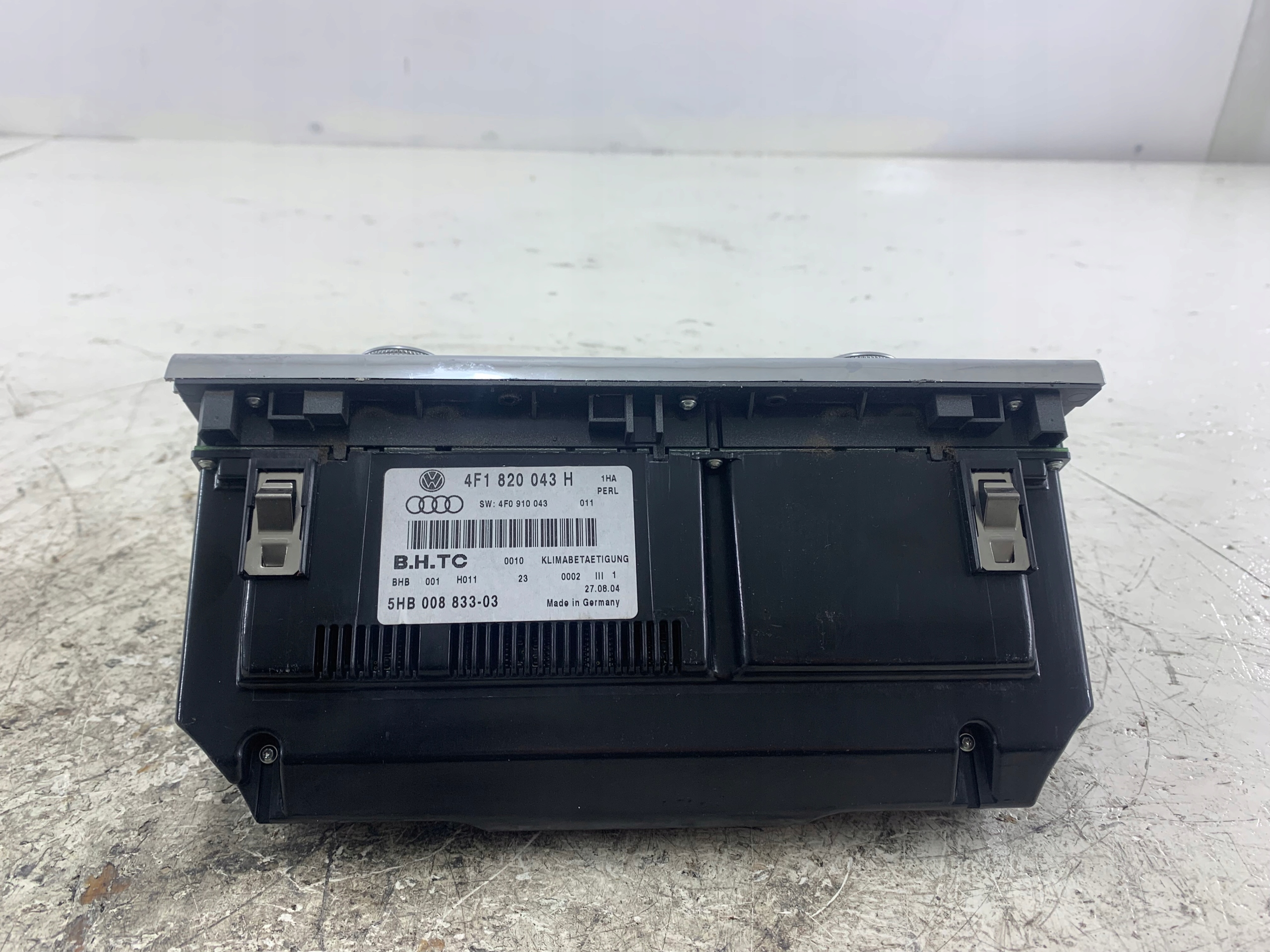 AUDI A6 C6 PANEL KLIMATYZACJI 4F1820043H - zdjęcie 6