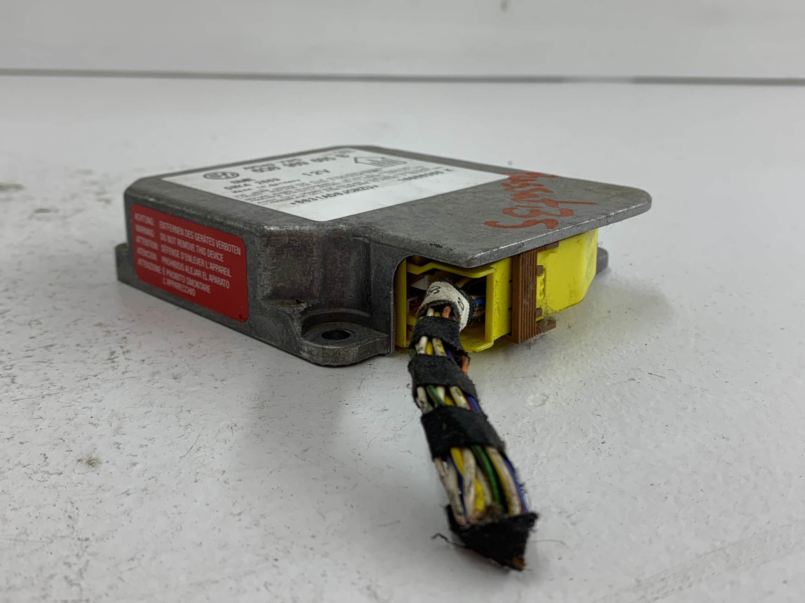 VW PASSAT B5 MODUŁ SENSOR AIRBAG 6Q0909605B - zdjęcie 6