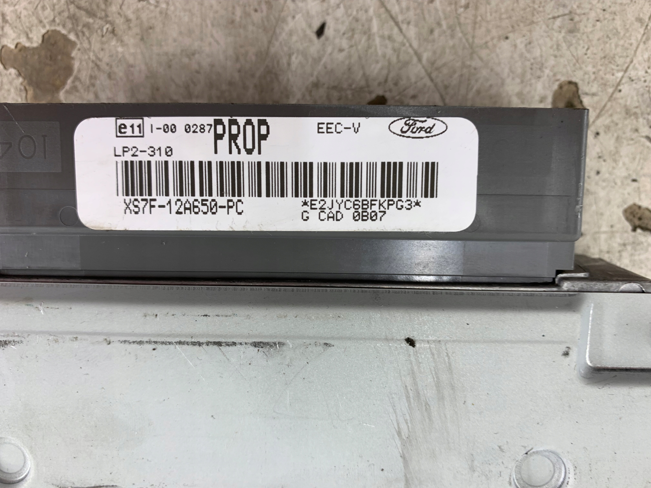 FORD MONDEO MK2 1.8 STEROWNIK SILNIKA XS7F12A650PC - zdjęcie 7